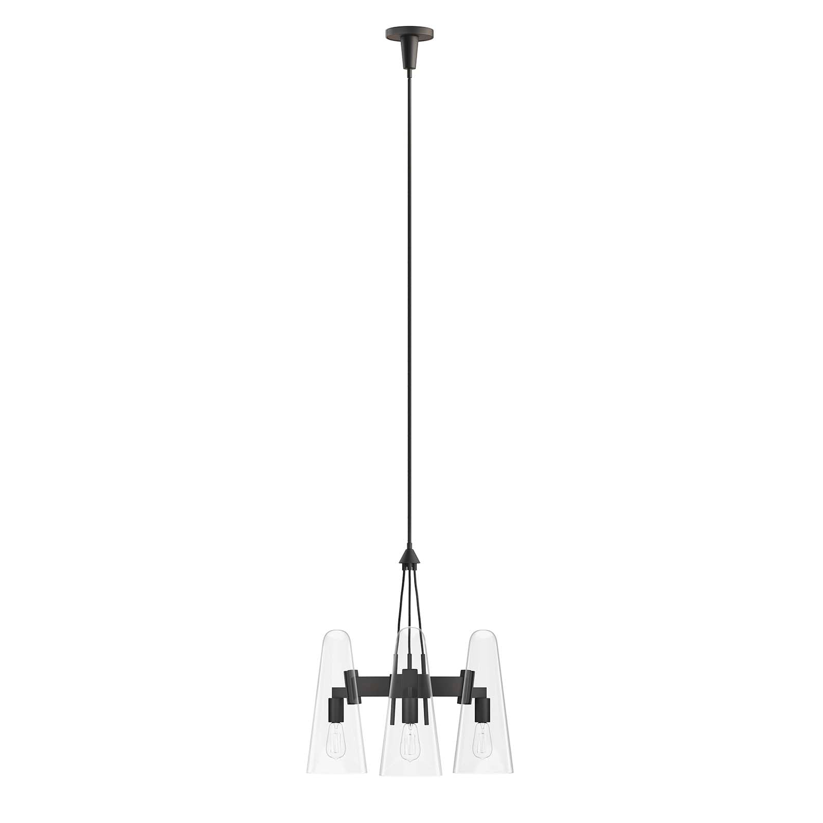 Beacon 3-Light Pendant Light By Modway - EEI-5647 | Pendant Lamps - 3