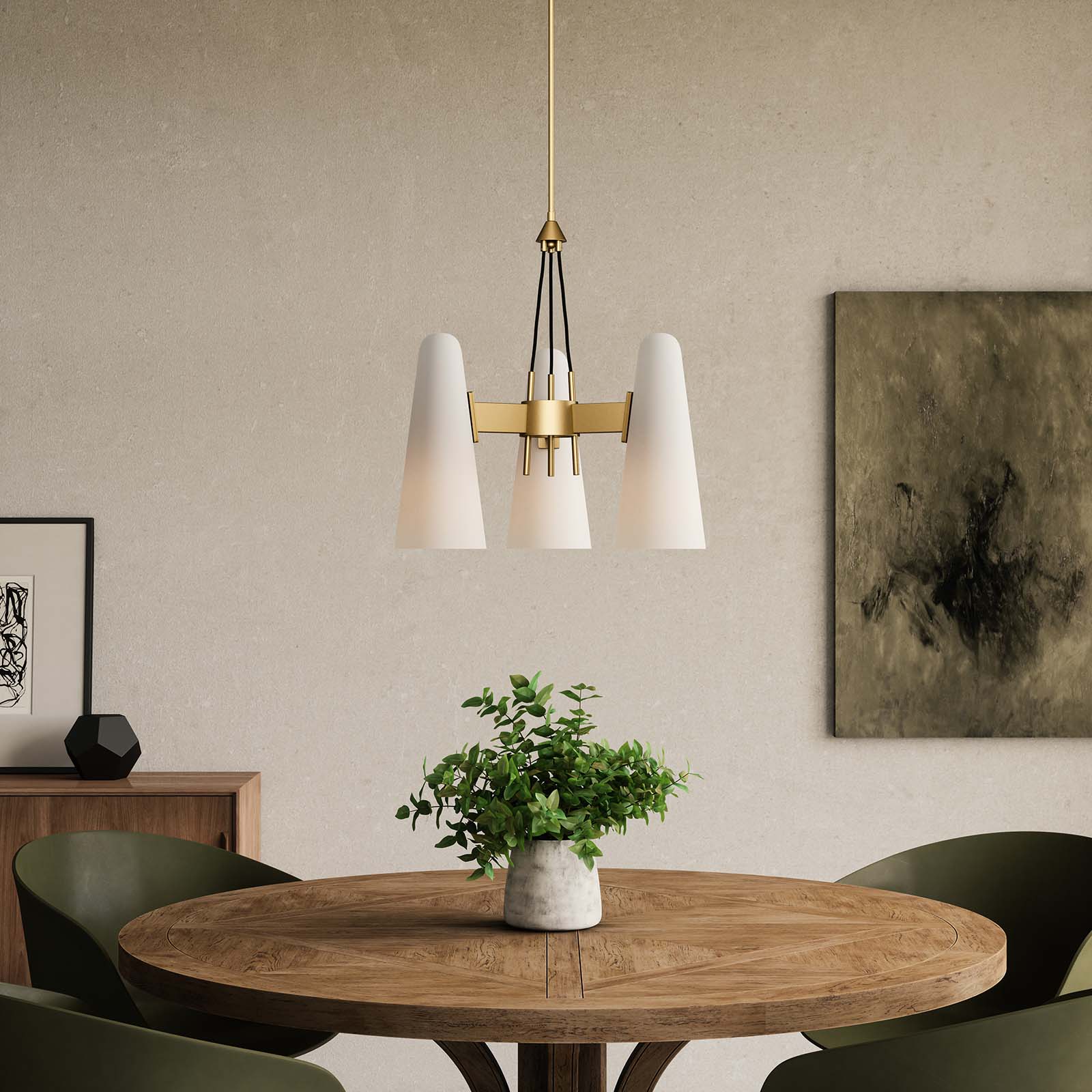 Beacon 3-Light Pendant Light By Modway - EEI-5647 | Pendant Lamps - 25
