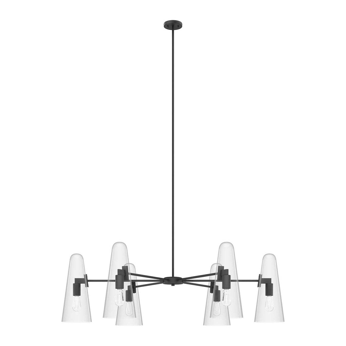 Beacon 6-Light Chandelier By Modway - EEI-5648 | Chandeliers - 2