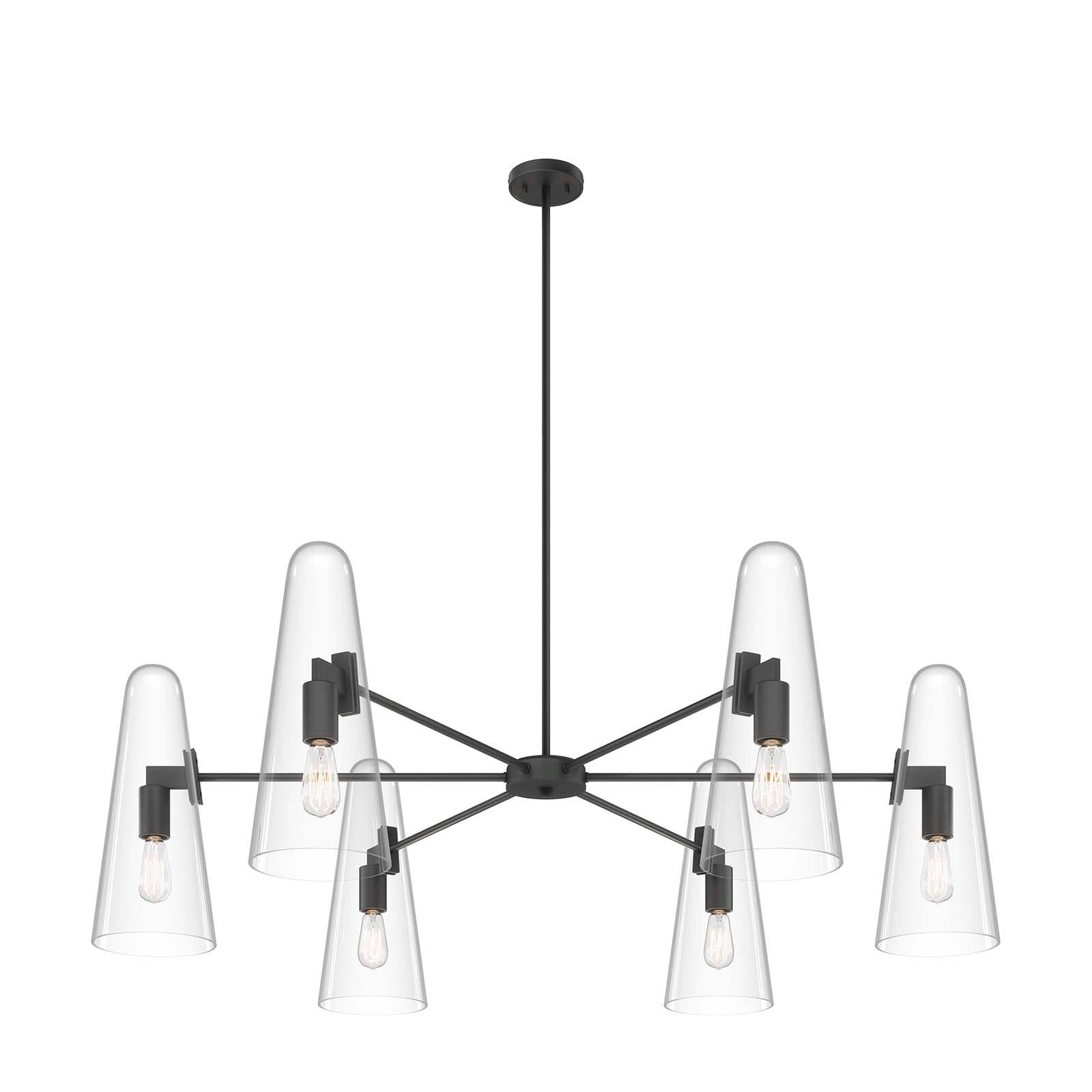 Beacon 6-Light Chandelier By Modway - EEI-5648 | Chandeliers - 3