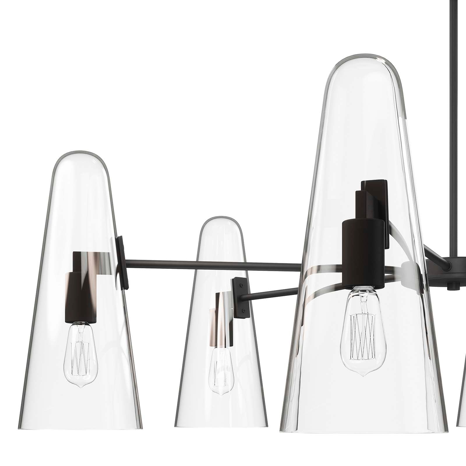 Beacon 6-Light Chandelier By Modway - EEI-5648 | Chandeliers - 6
