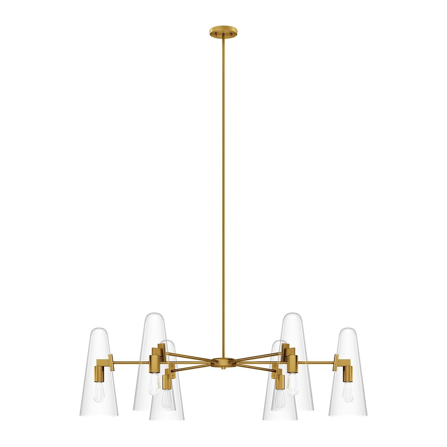 Beacon 6-Light Chandelier By Modway - EEI-5648 | Chandeliers - 10