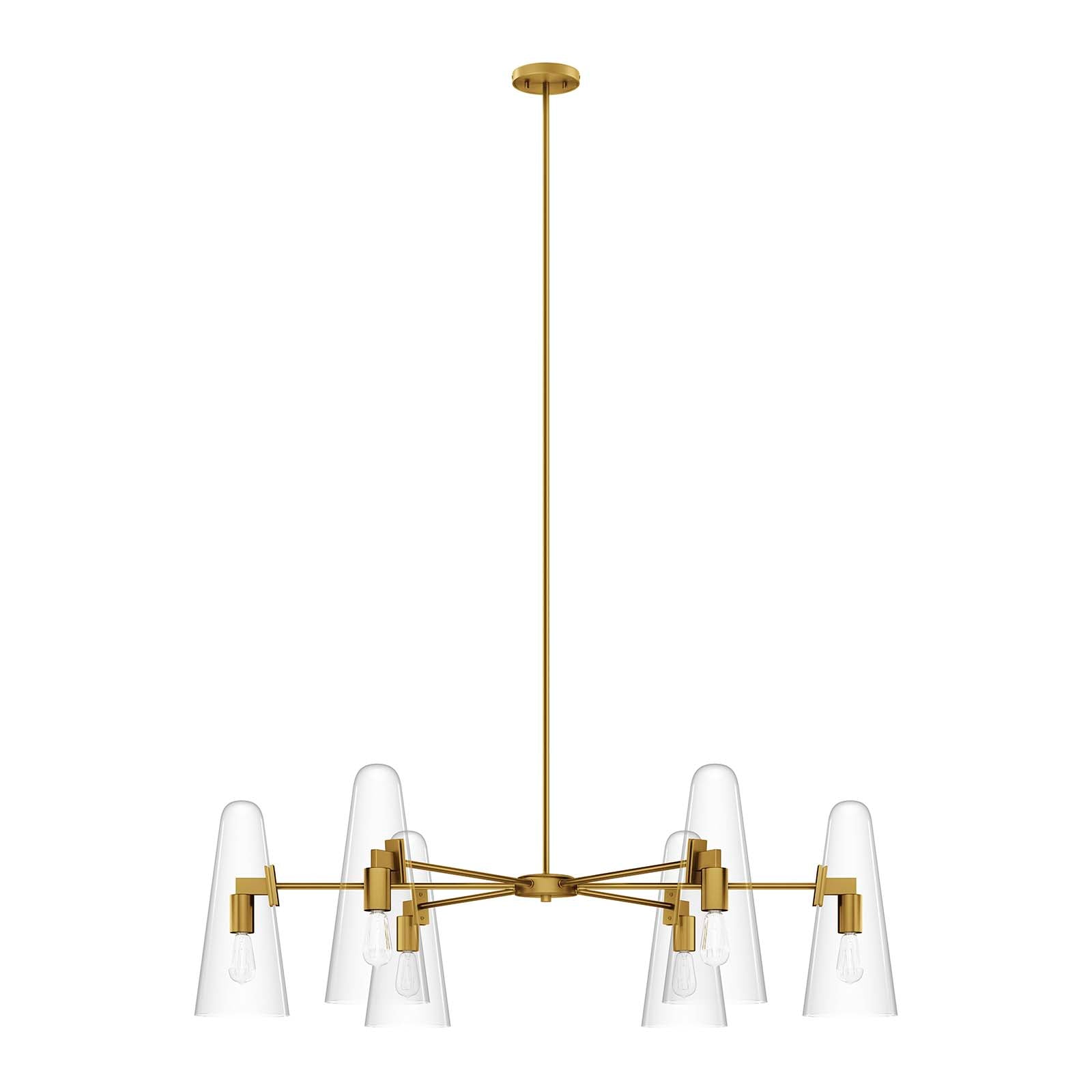 Beacon 6-Light Chandelier By Modway - EEI-5648 | Chandeliers - 10