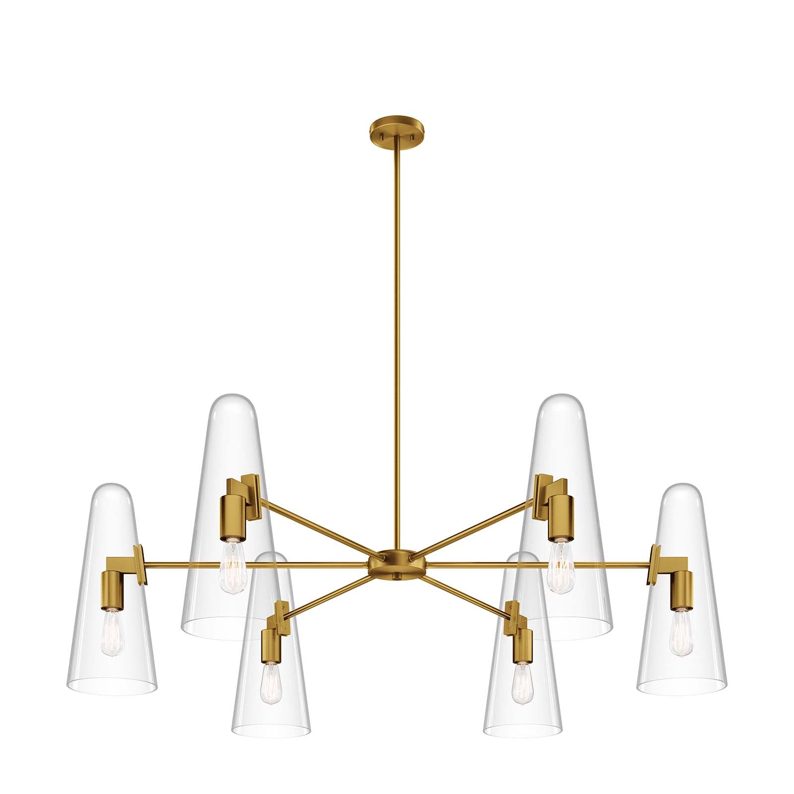 Beacon 6-Light Chandelier By Modway - EEI-5648 | Chandeliers - 11