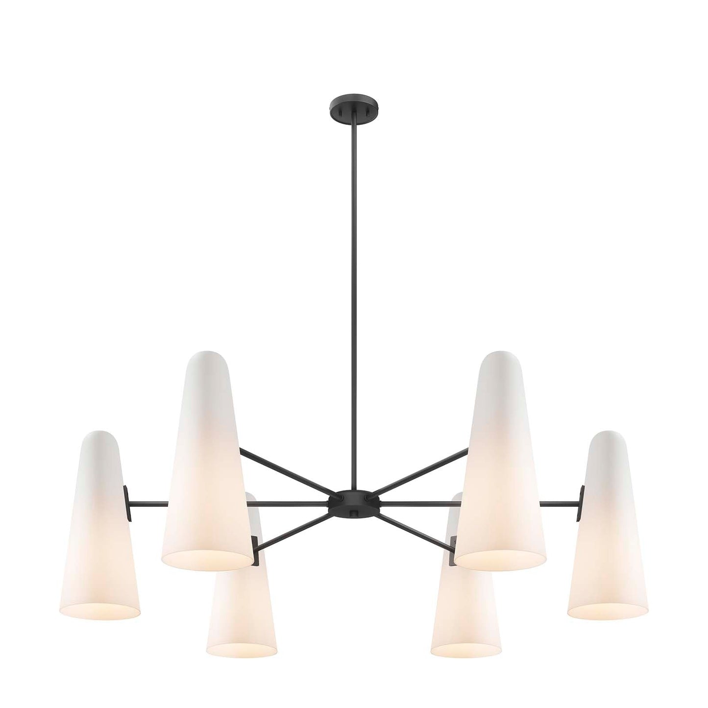 Beacon 6-Light Chandelier By Modway - EEI-5648 | Chandeliers - 19