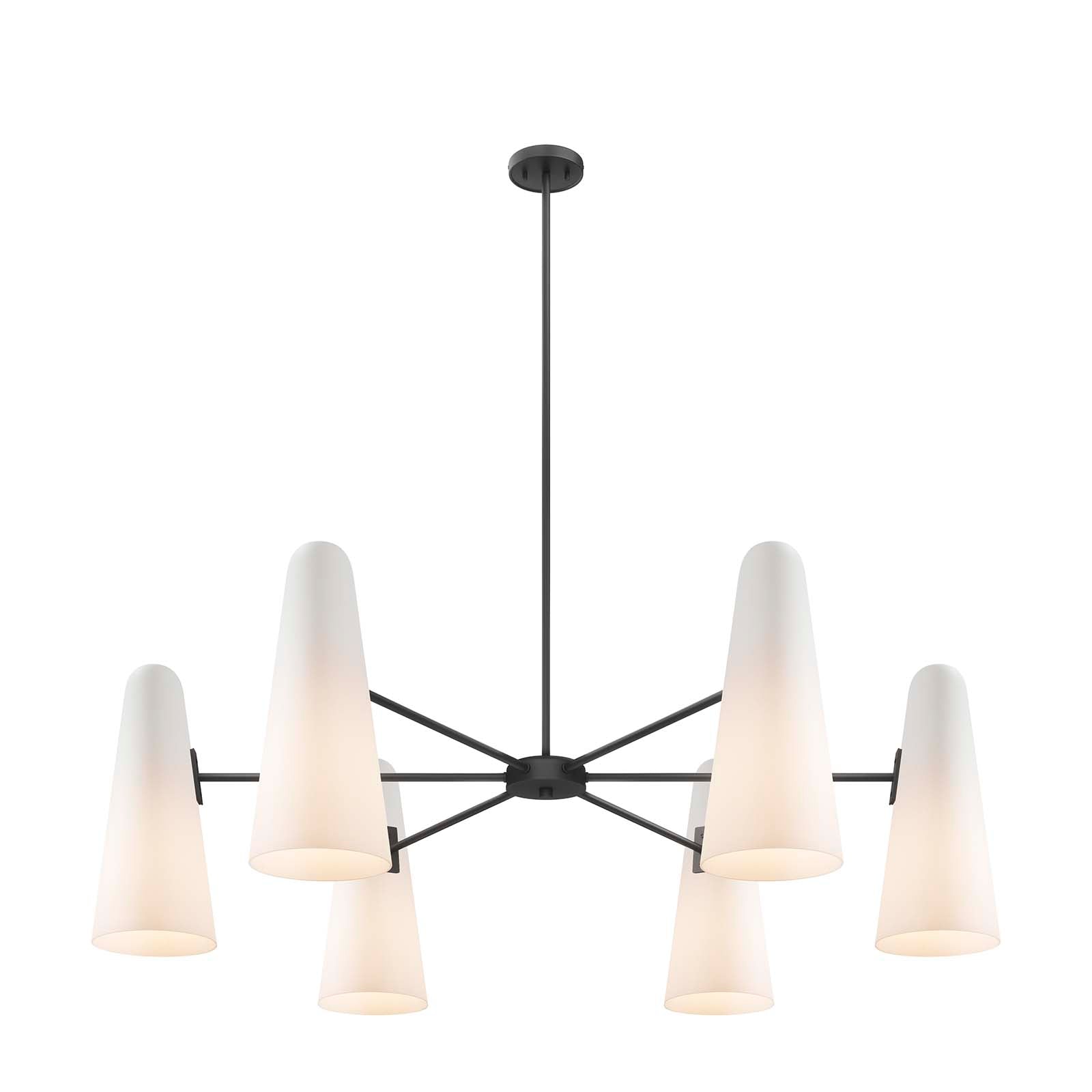 Beacon 6-Light Chandelier By Modway - EEI-5648 | Chandeliers - 19