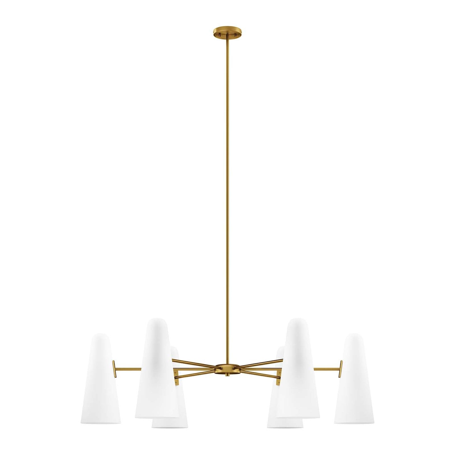 Beacon 6-Light Chandelier By Modway - EEI-5648 | Chandeliers - 26