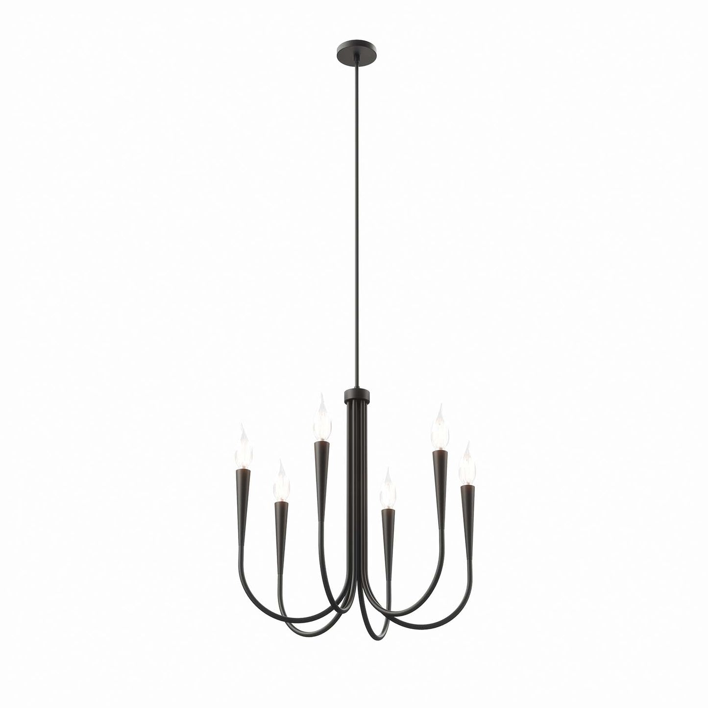 Penrose 6-Light Chandelier By Modway - EEI-5661 | Chandeliers | Modishstore - 2