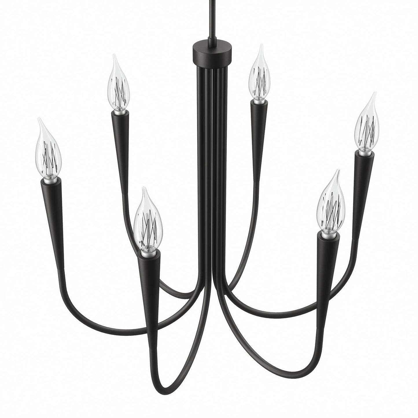 Penrose 6-Light Chandelier By Modway - EEI-5661 | Chandeliers | Modishstore - 4