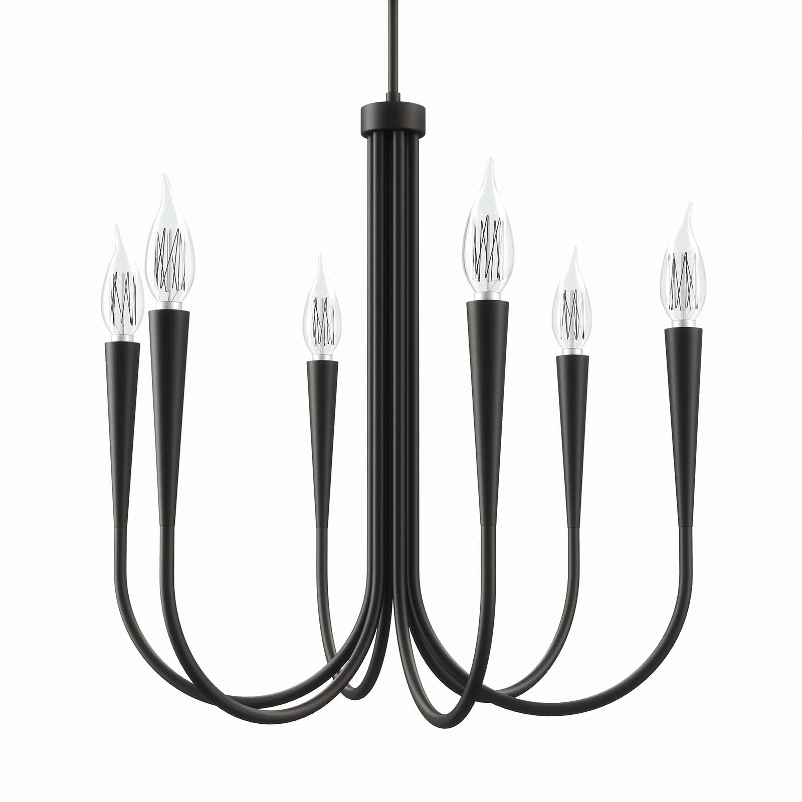 Penrose 6-Light Chandelier By Modway - EEI-5661 | Chandeliers | Modishstore - 5