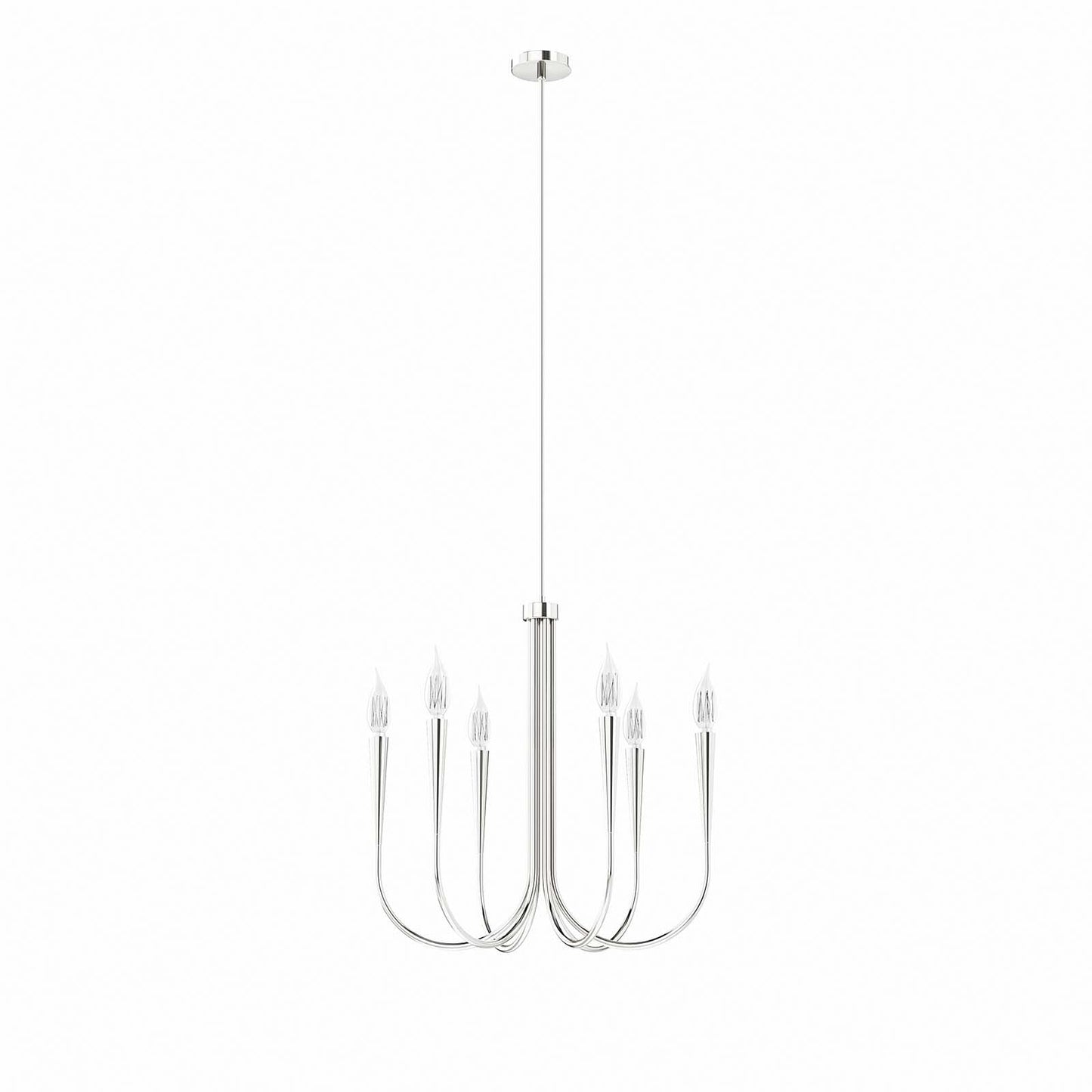 Penrose 6-Light Chandelier By Modway - EEI-5661 | Chandeliers | Modishstore - 9