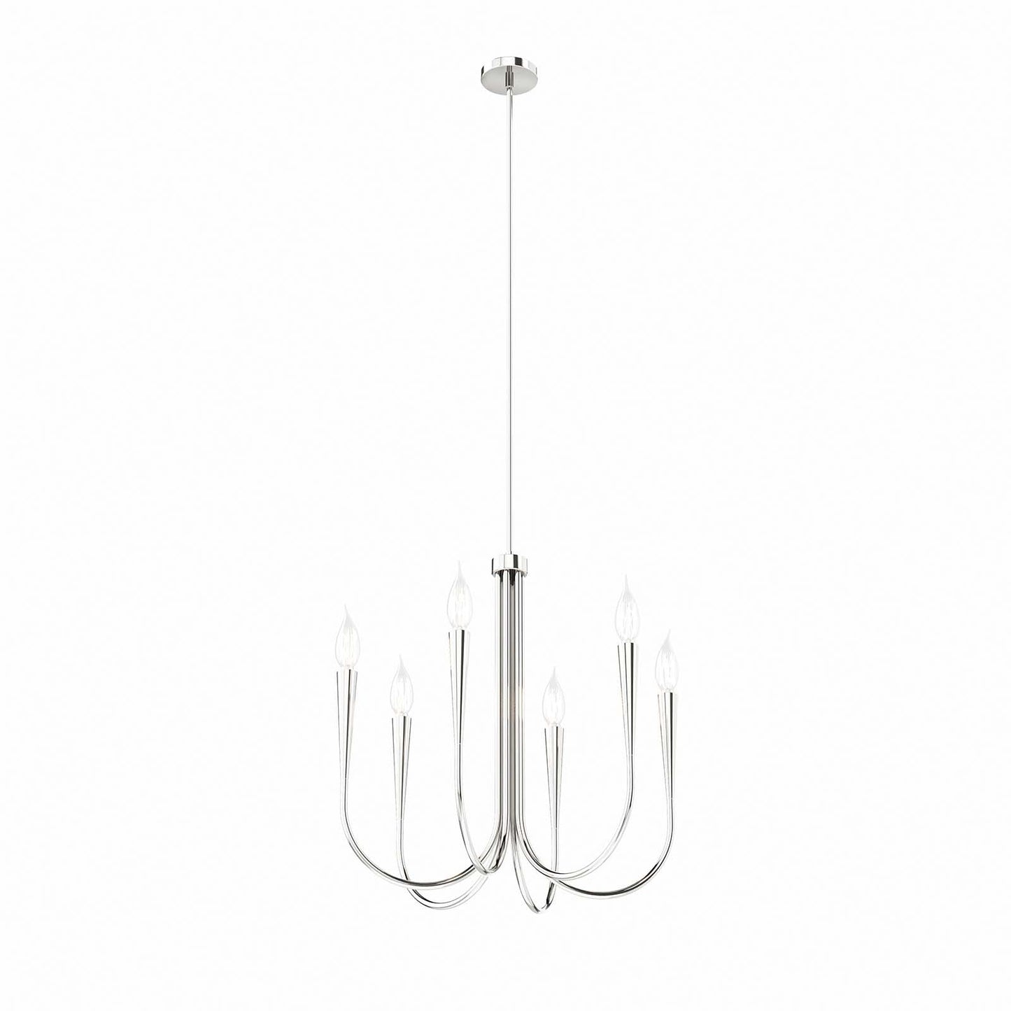 Penrose 6-Light Chandelier By Modway - EEI-5661 | Chandeliers | Modishstore - 10