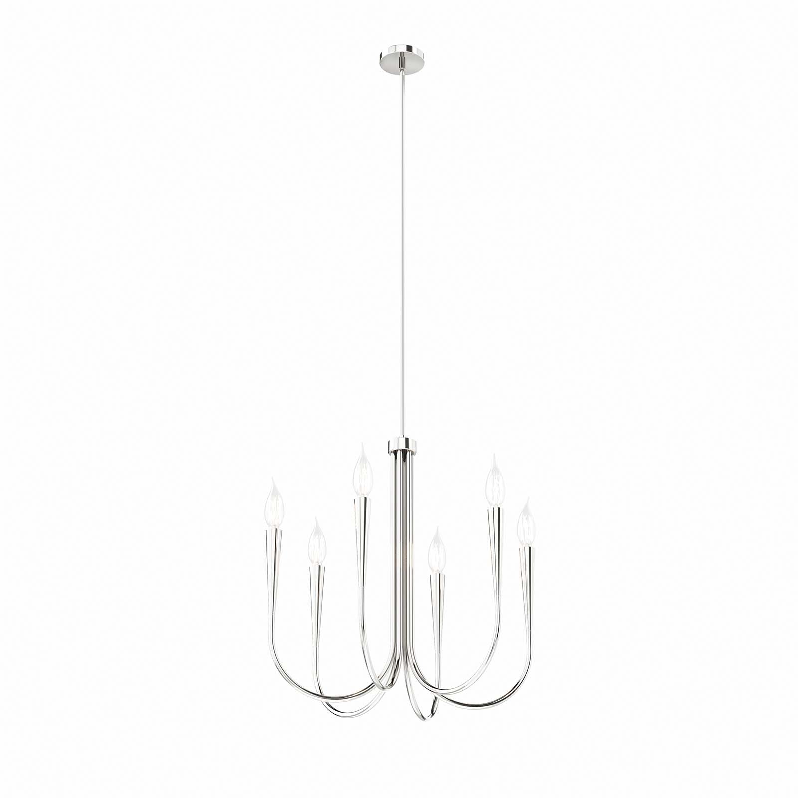 Penrose 6-Light Chandelier By Modway - EEI-5661 | Chandeliers | Modishstore - 10