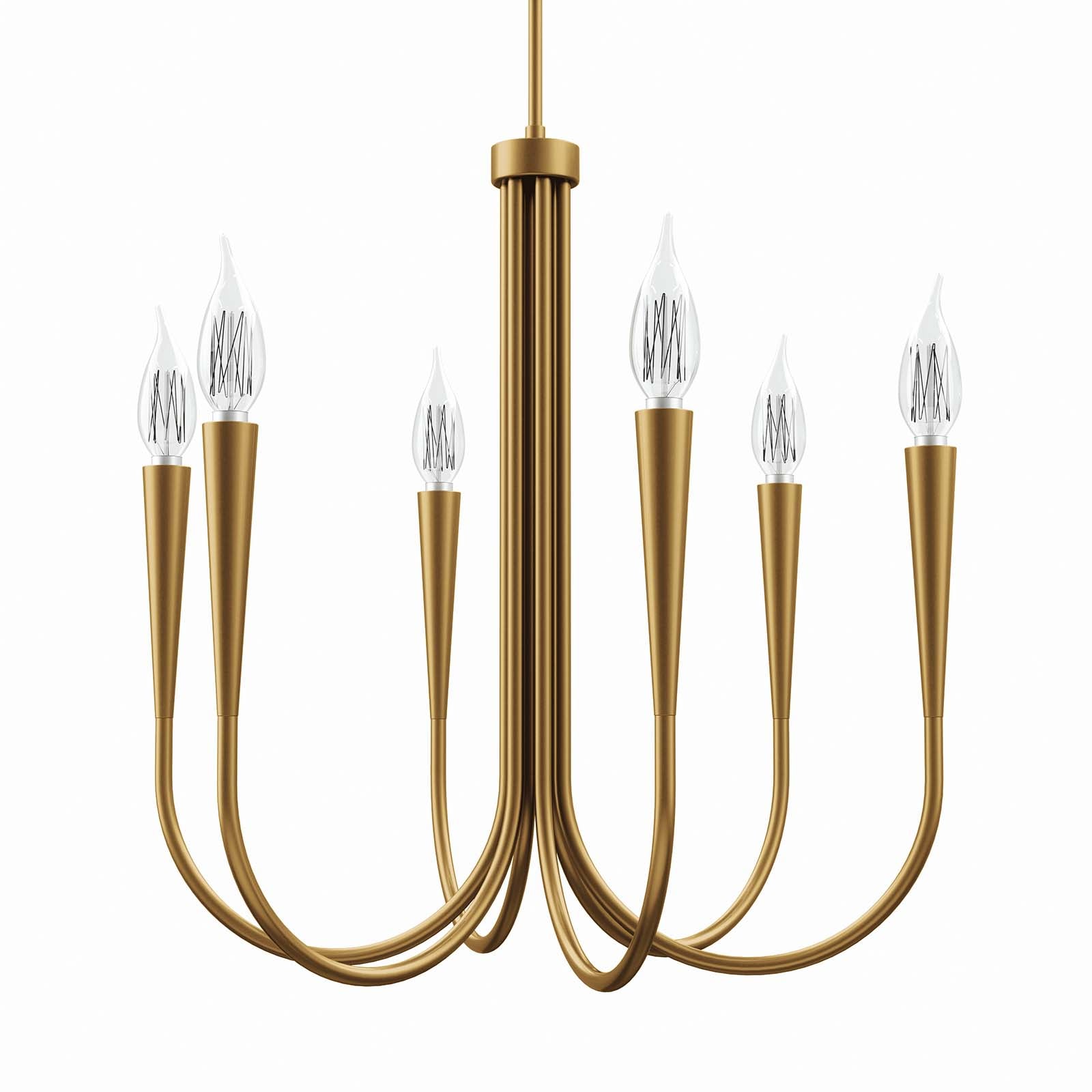 Penrose 6-Light Chandelier By Modway - EEI-5661 | Chandeliers | Modishstore - 21
