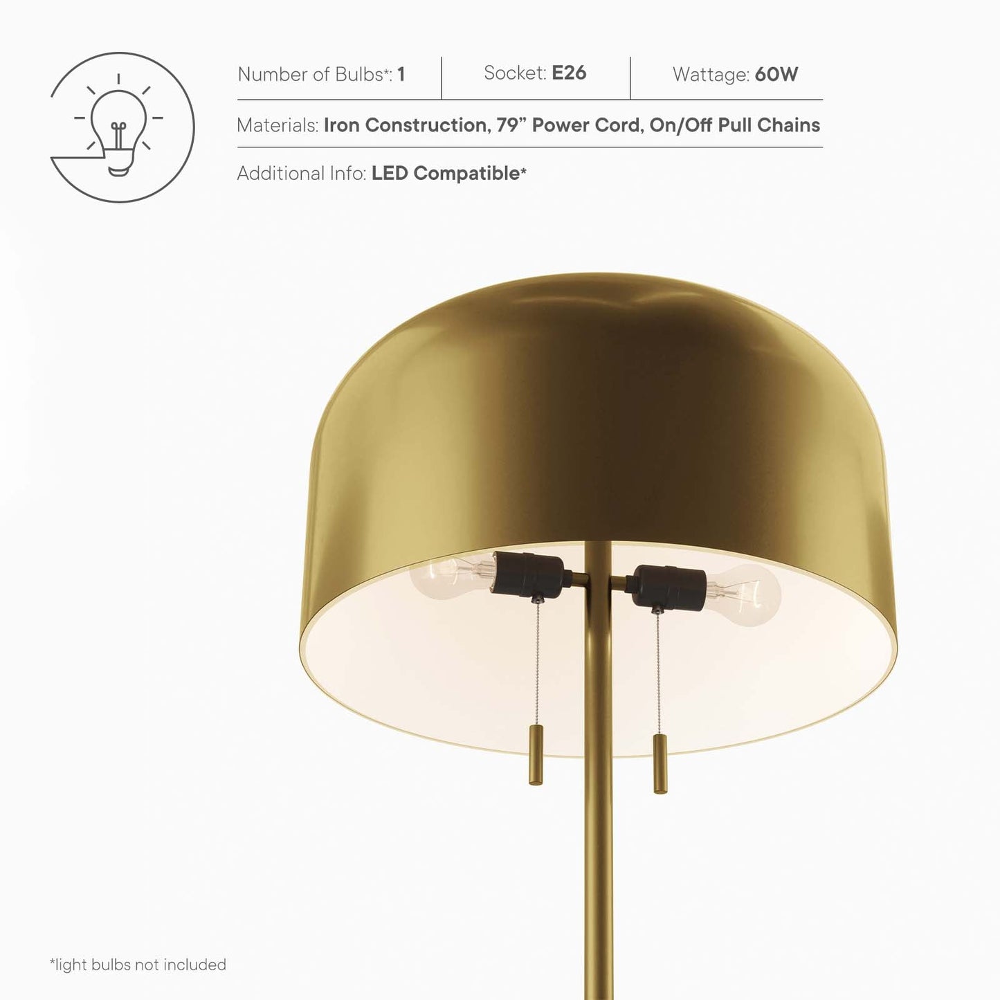 Avenue Floor Lamp By Modway - EEI-5663 | Floor Lamps - 15