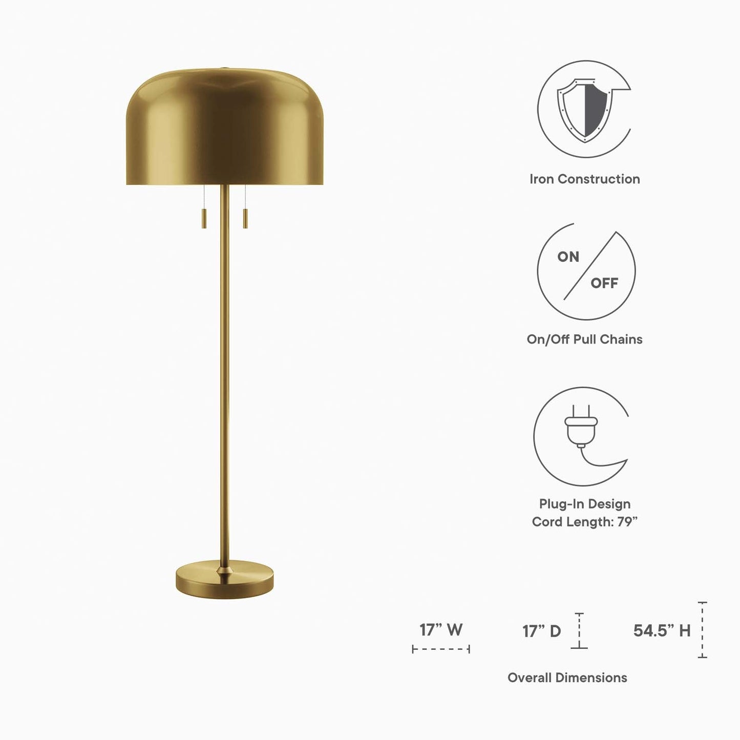 Avenue Floor Lamp By Modway - EEI-5663 | Floor Lamps - 16
