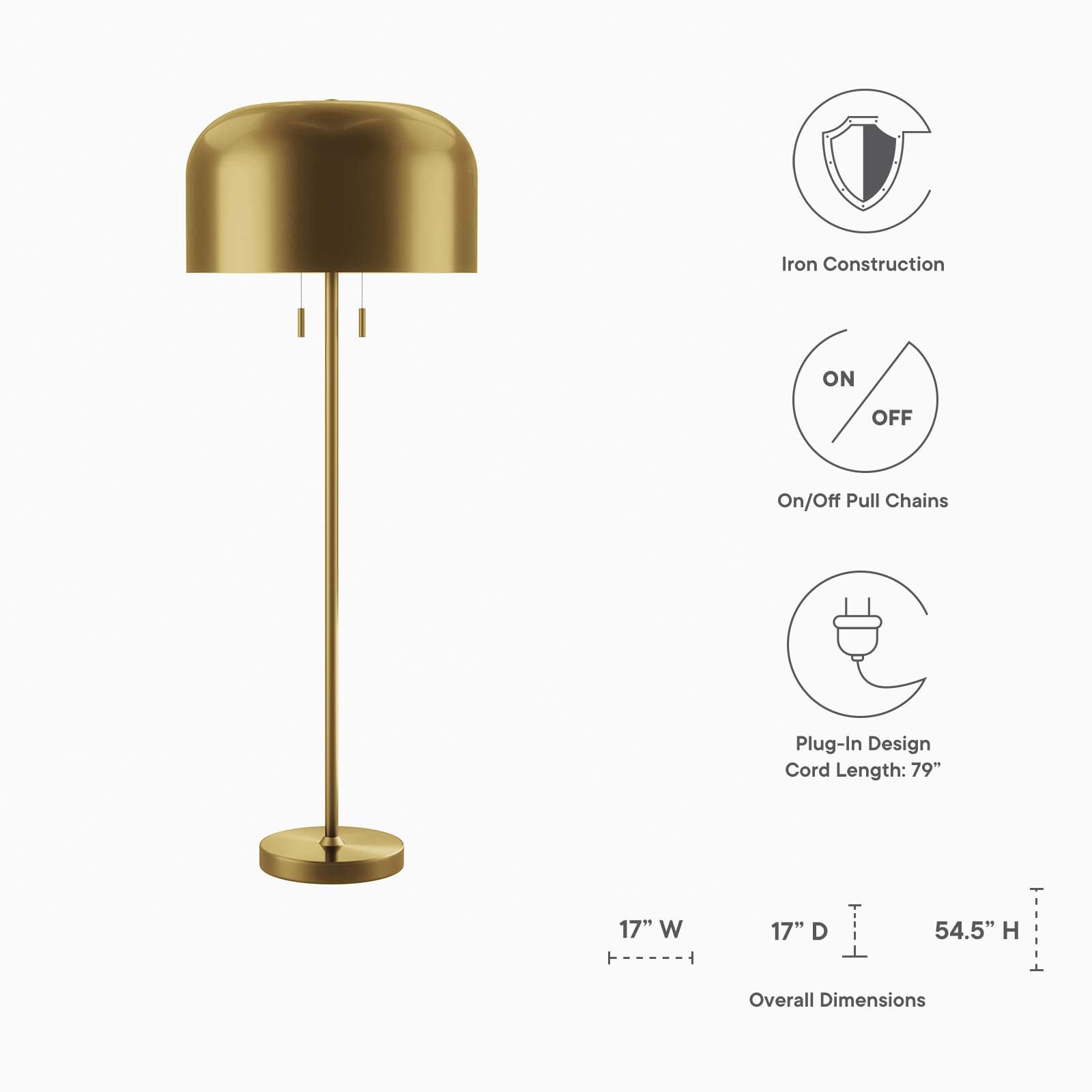 Avenue Floor Lamp By Modway - EEI-5663 | Floor Lamps - 16