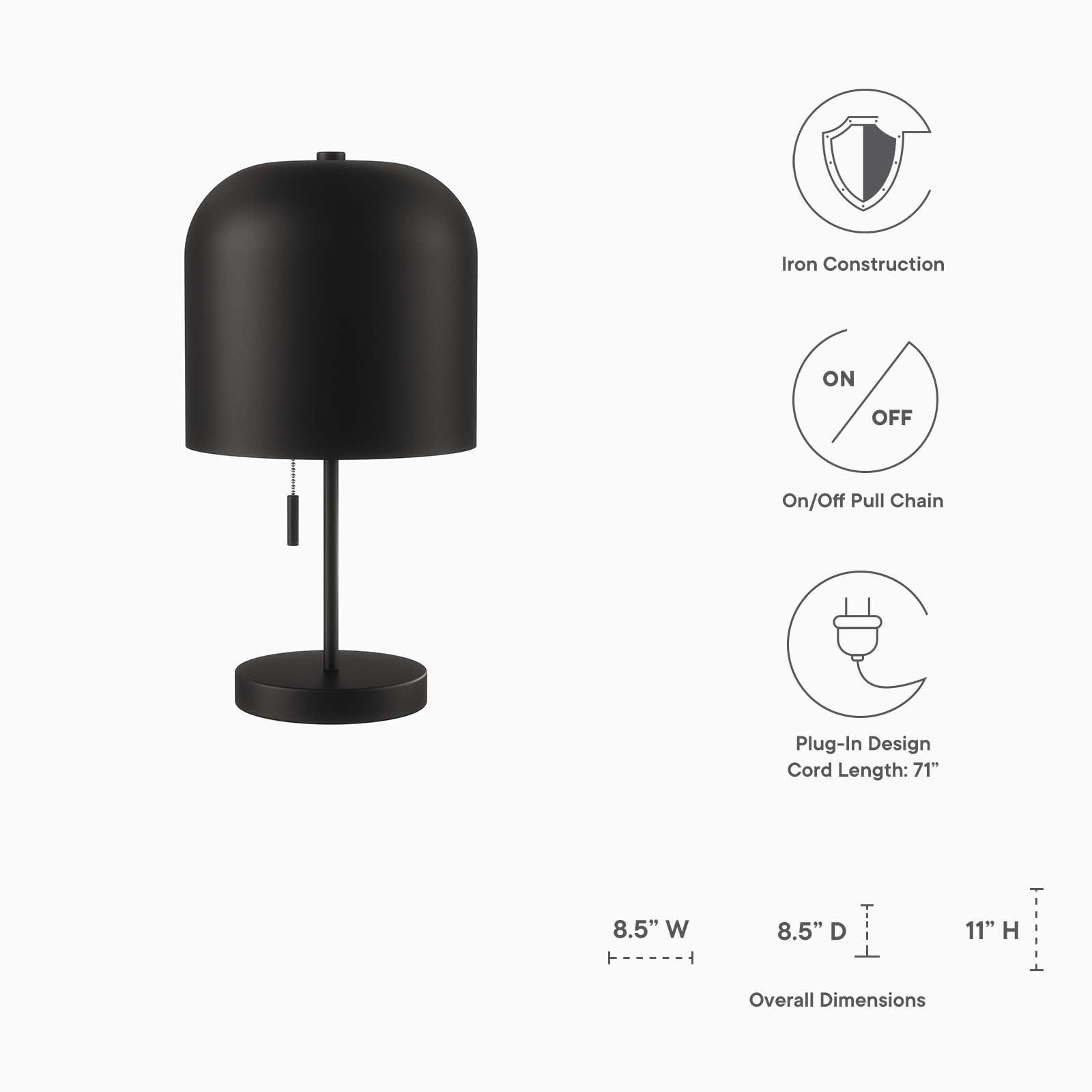 Avenue Table Lamp By Modway - EEI-5664 | Table Lamps - 8