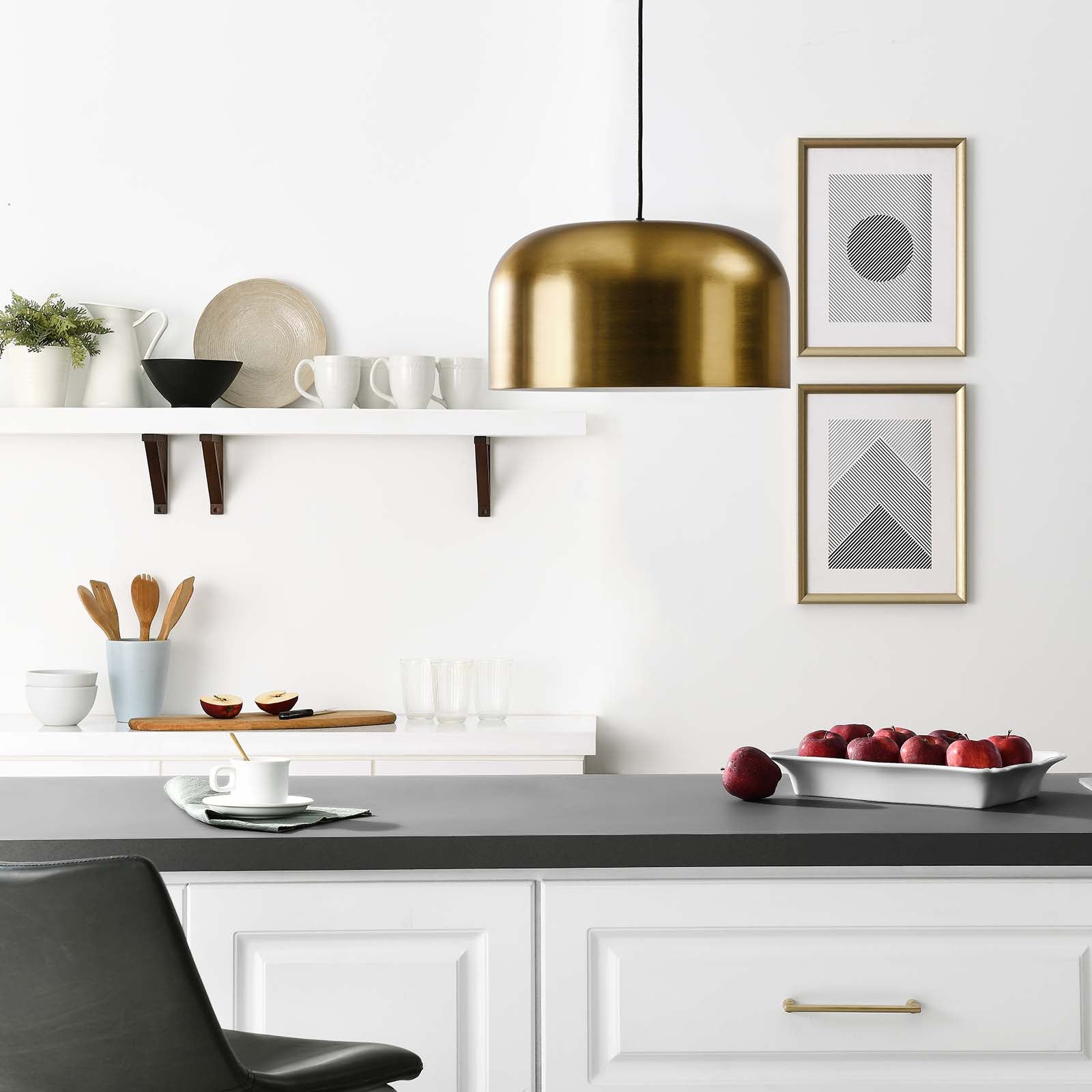 Avenue 1-Light Pendant Light By Modway - EEI-5665 | Pendant Lamps - 9