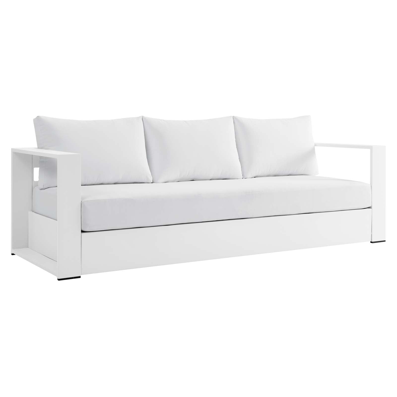 Tahoe Outdoor Patio Powder-Coated Aluminum Sofa By Modway | Outdoor Sofas, Loveseats & Sectionals | Modishstore - 41