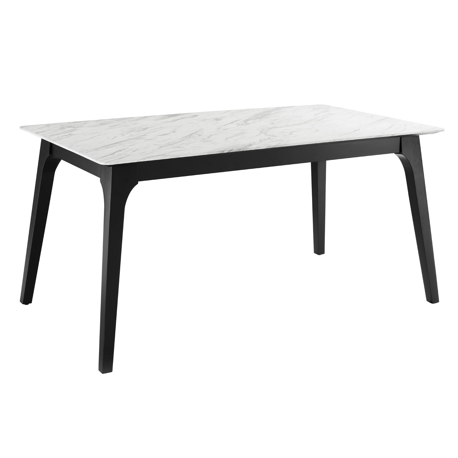 Modway Juxtapose 63" Rectangular Performance Artificial Marble Dining Table | Dining Tables | Modishstore-3