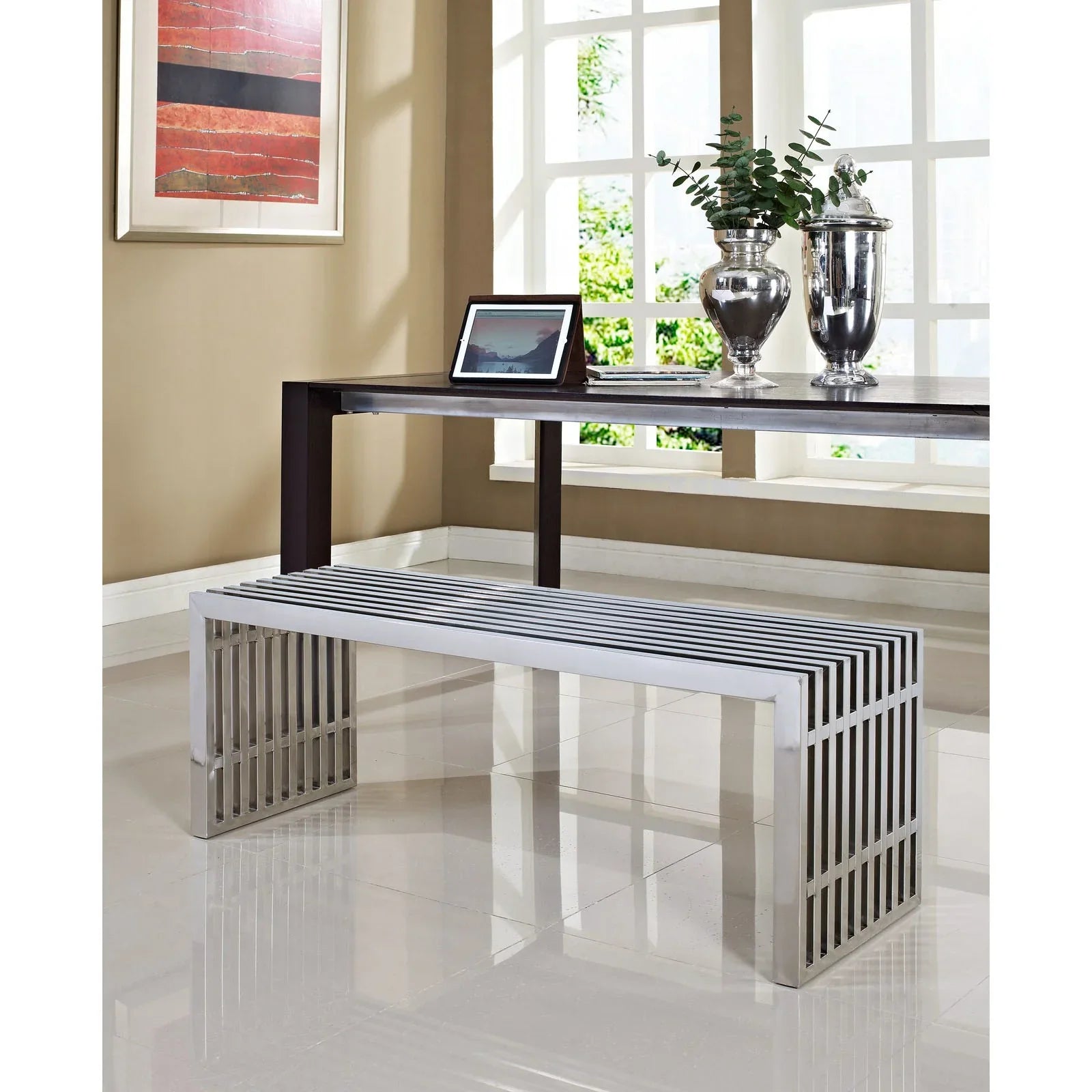 Modway Gridiron Bench - EEI-570 | Benches-1