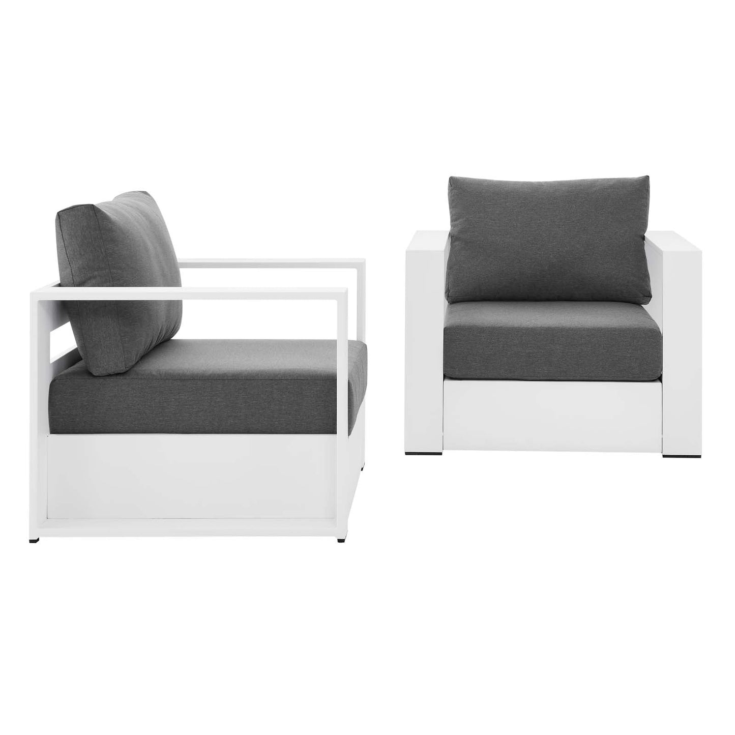 Tahoe Outdoor Patio Powder-Coated Aluminum 2-Piece Armchair Set By Modway | Outdoor Chairs | Modishstore - 22