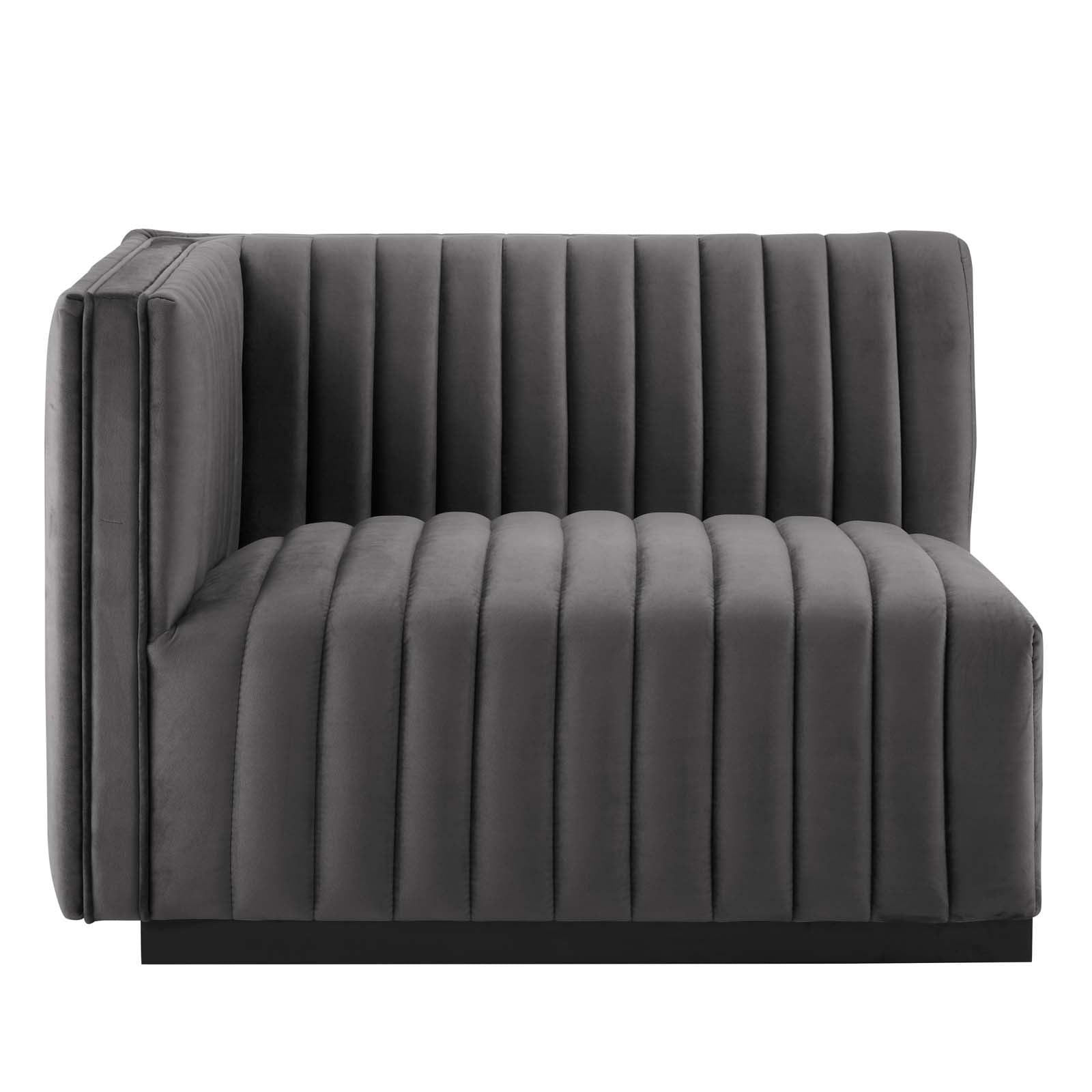 Conjure Channel Tufted Performance Velvet 4-Piece Sofa By Modway - EEI-5767 | Sofa Set - 35