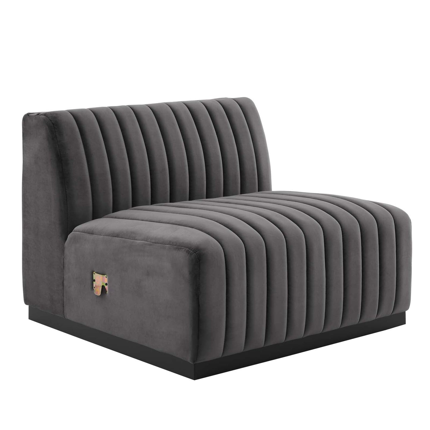 Conjure Channel Tufted Performance Velvet 4-Piece Sectional By Modway - EEI-5769 | Sectional - 46