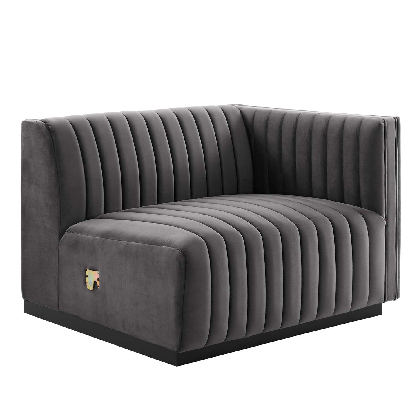 Conjure Channel Tufted Performance Velvet 5-Piece Sectional By Modway - EEI-5775 | Sectional - 36