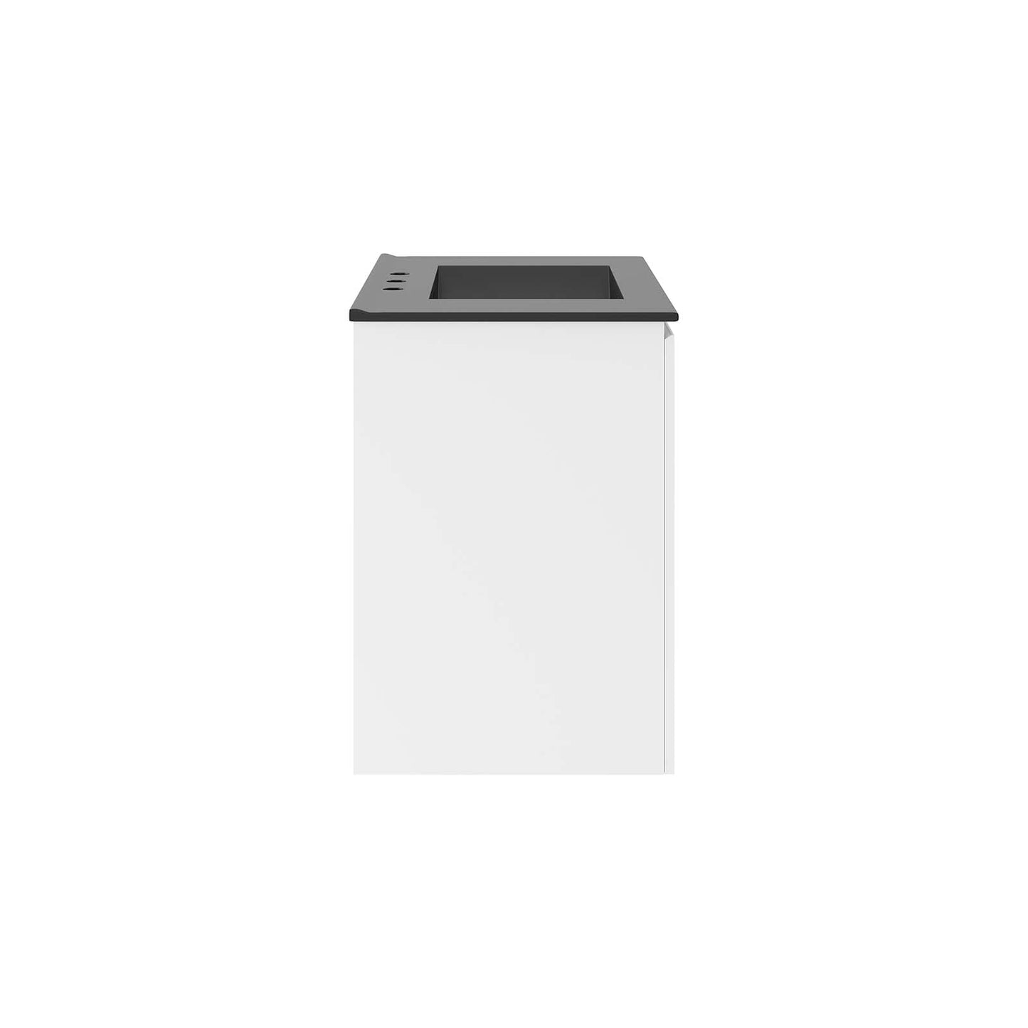 Bryn 30" Wall-Mount Bathroom Vanity By Modway - EEI-5778-GRY-BLK | Bathroom Accessories |  Modishstore - 18