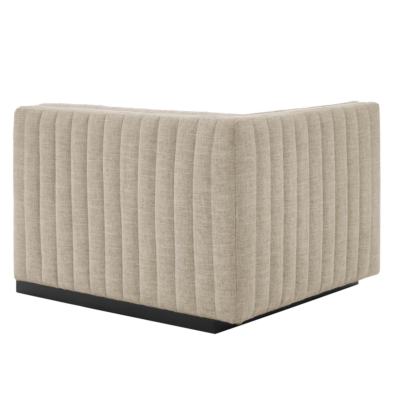 Conjure Channel Tufted Upholstered Fabric Loveseat By Modway - EEI-5786 | Loveseats - 7