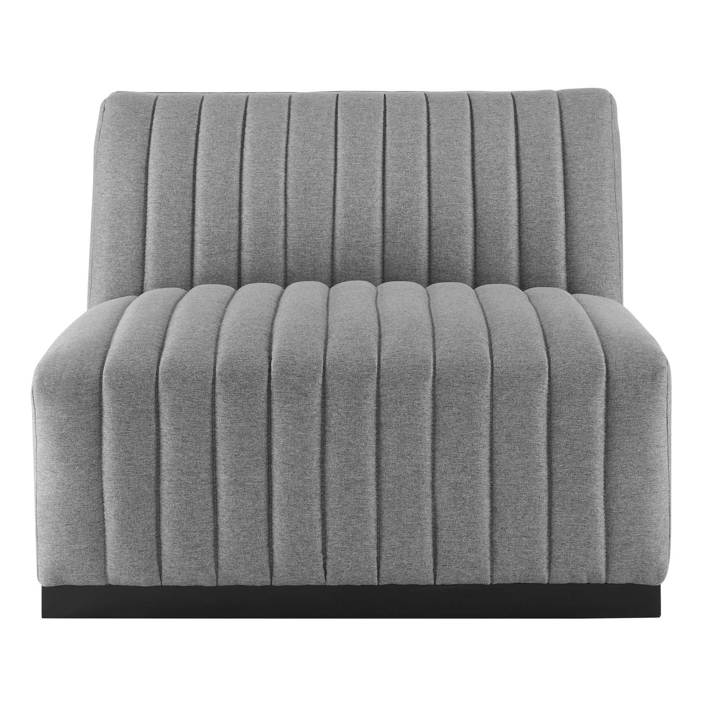 Conjure Channel Tufted Upholstered Fabric Sofa By Modway - EEI-5787 | Sofas - 26