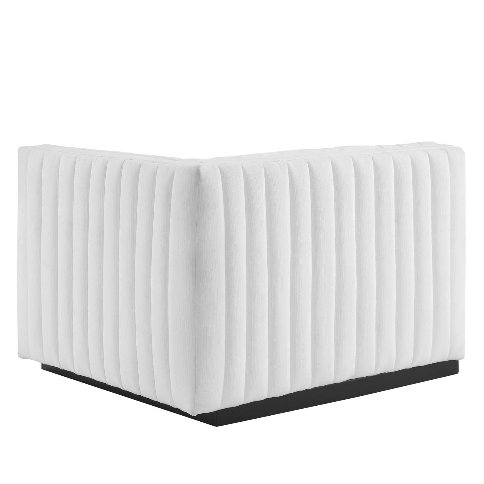 Conjure Channel Tufted Upholstered Fabric Sofa By Modway - EEI-5787 | Sofas - 28