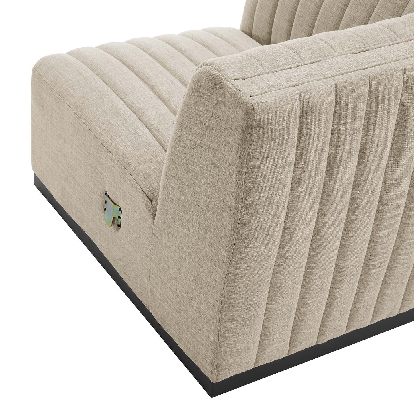 Conjure Channel Tufted Upholstered Fabric 6-Piece U-Shaped Sectional By Modway - EEI-5795 | Sectional - 16