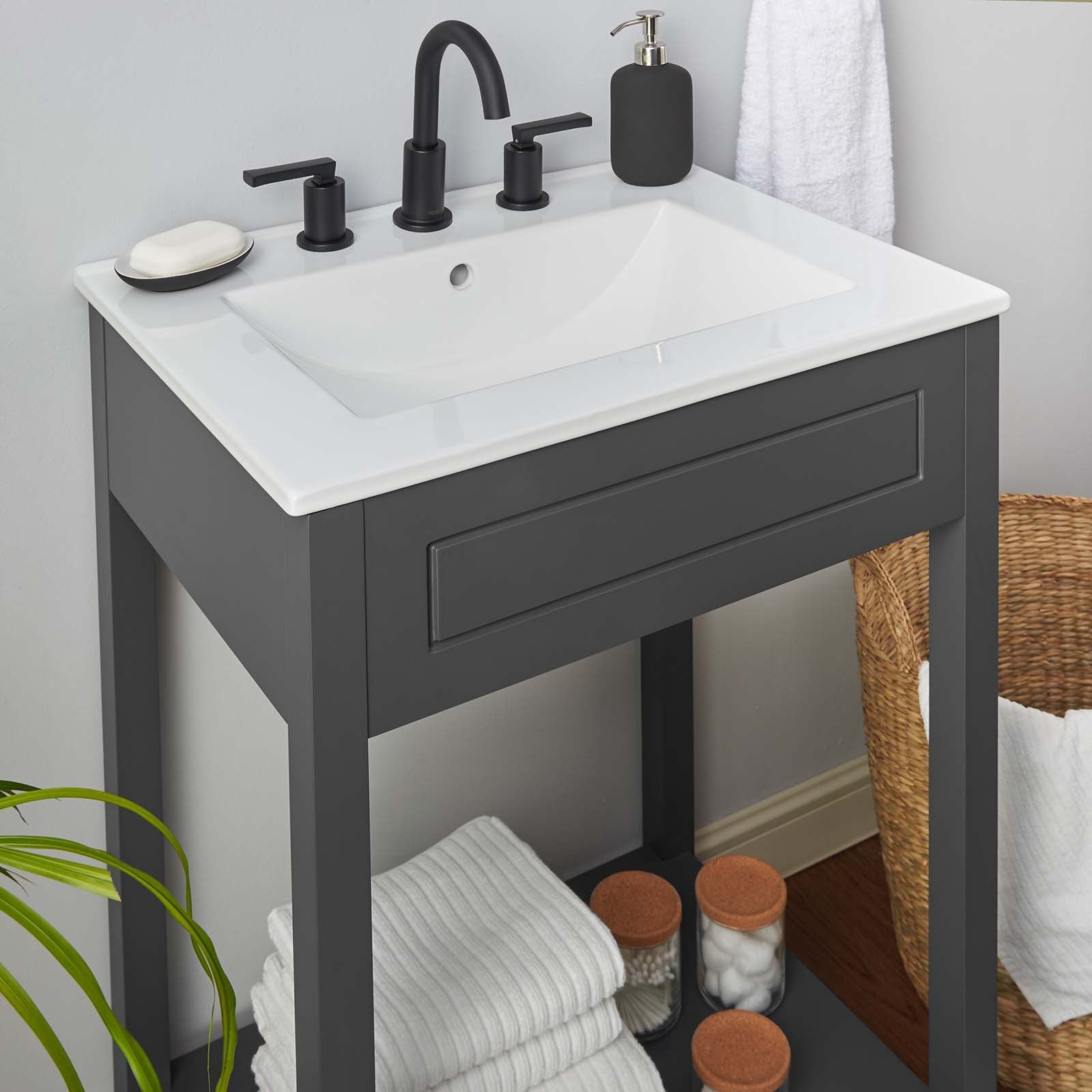 Altura 24" Bathroom Vanity By Modway - EEI-5798 | Bathroom Accessories - 15