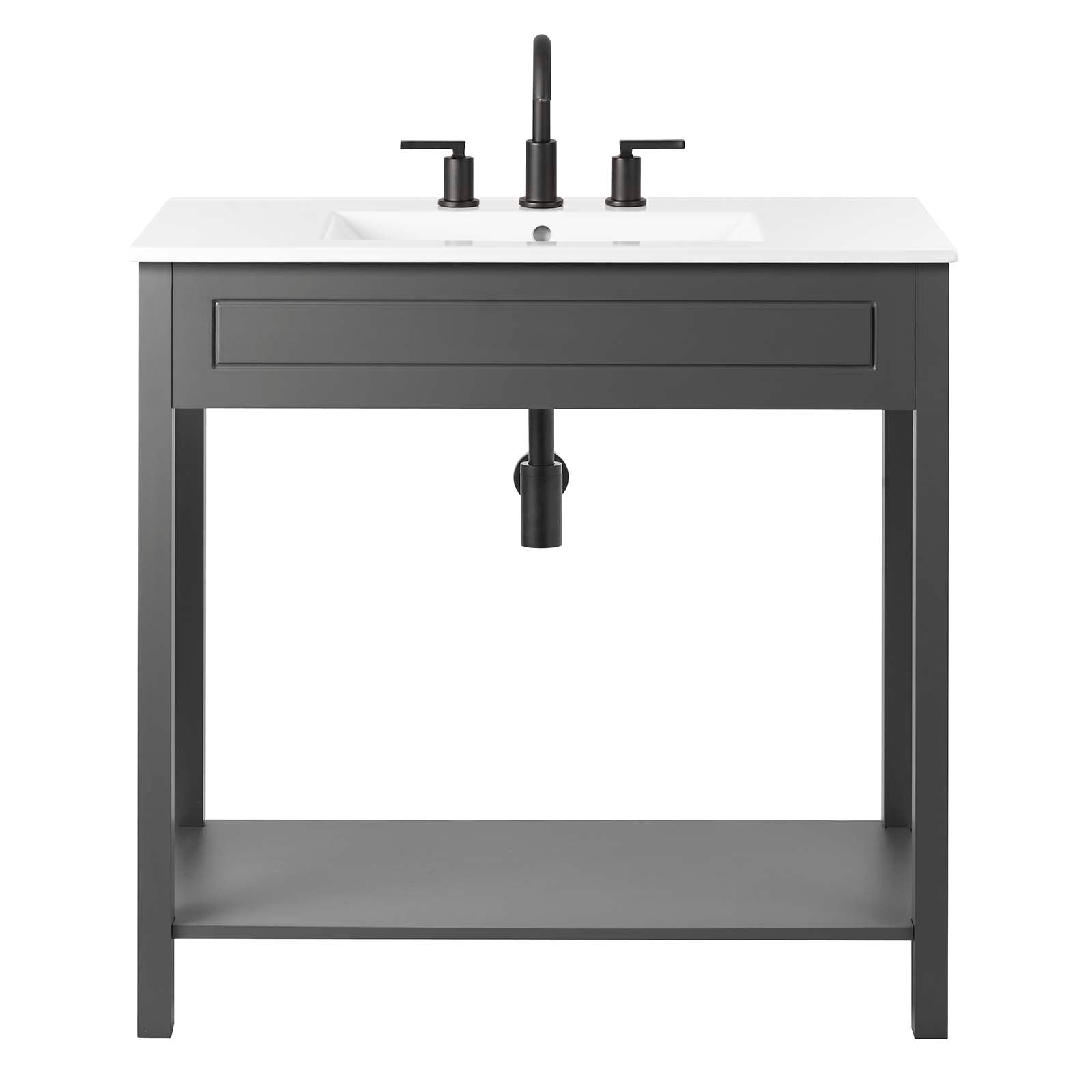 Altura 36" Bathroom Vanity By Modway - EEI-5799 | Bathroom Accessories - 14