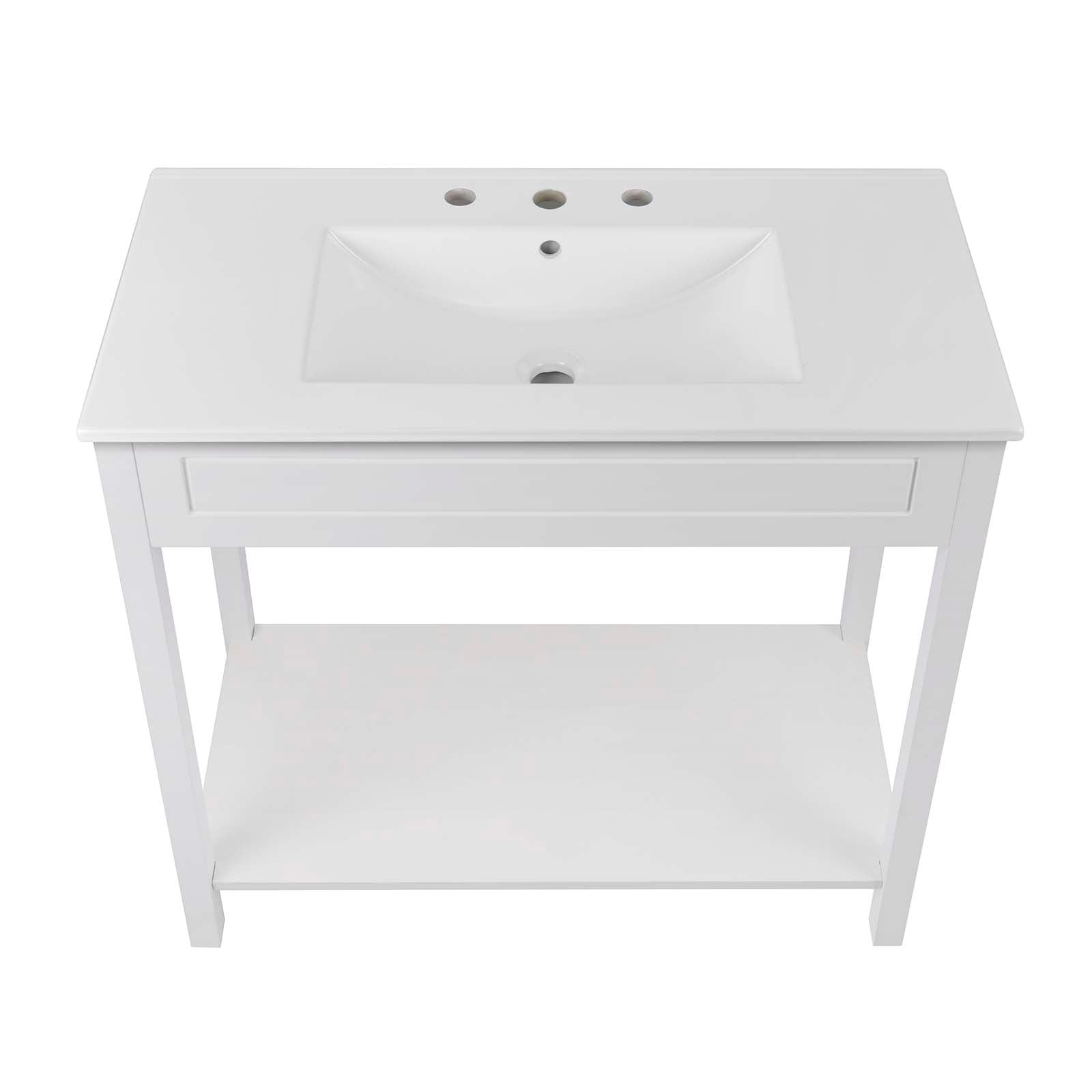 Altura 36" Bathroom Vanity By Modway - EEI-5799 | Bathroom Accessories - 27