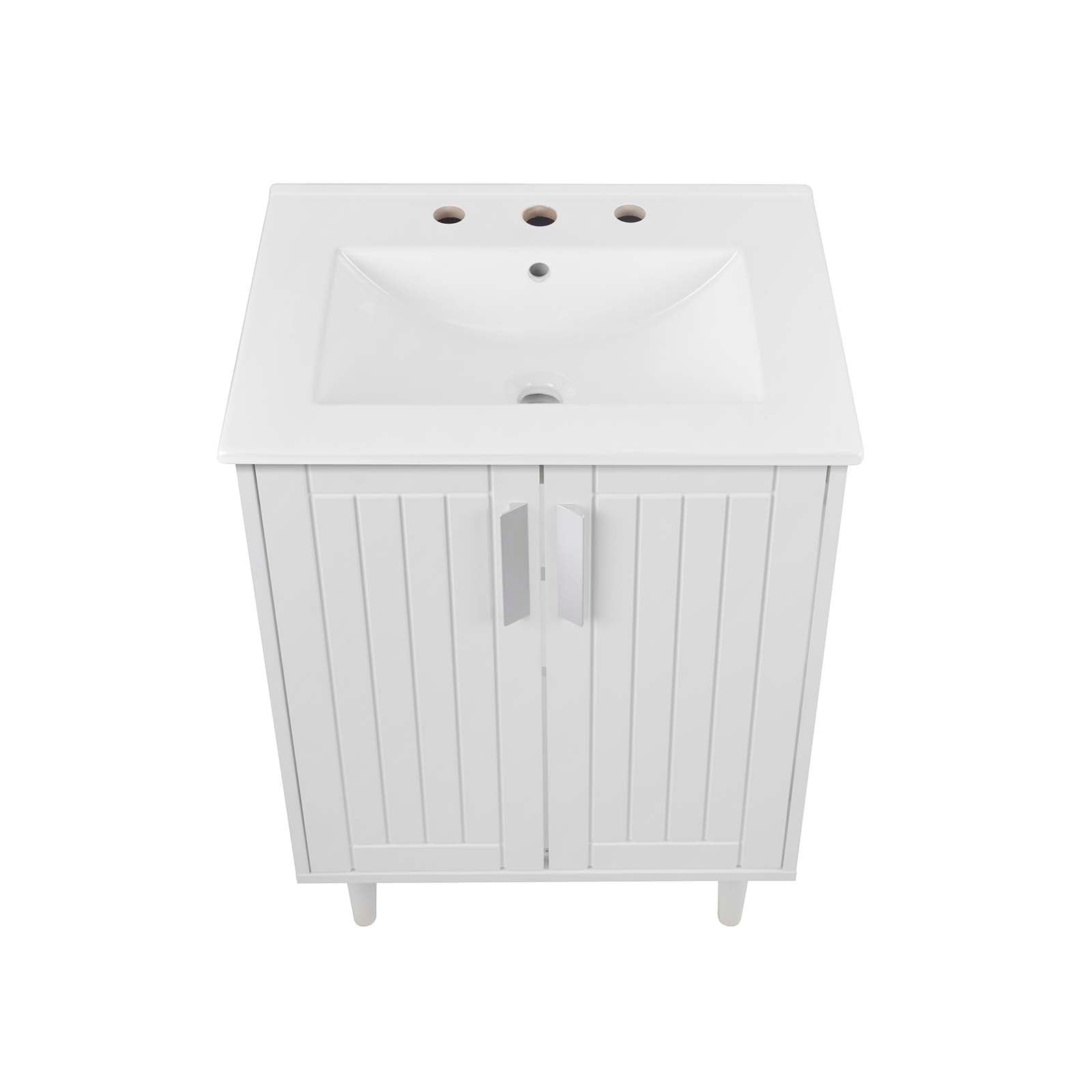 Augusta 24" Bathroom Vanity By Modway - EEI-5800 | Bathroom Accessories - 31