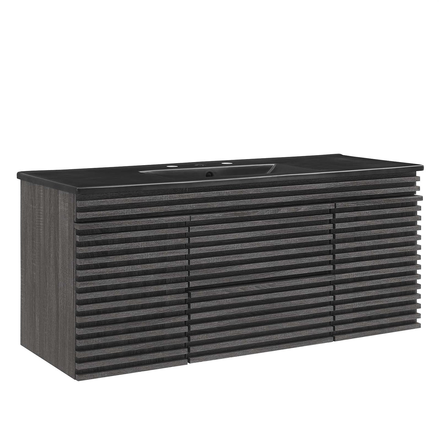 Render 48" Wall-Mount Bathroom Vanity By Modway - EEI-5801 | Bathroom Accessories | Modishstore - 2