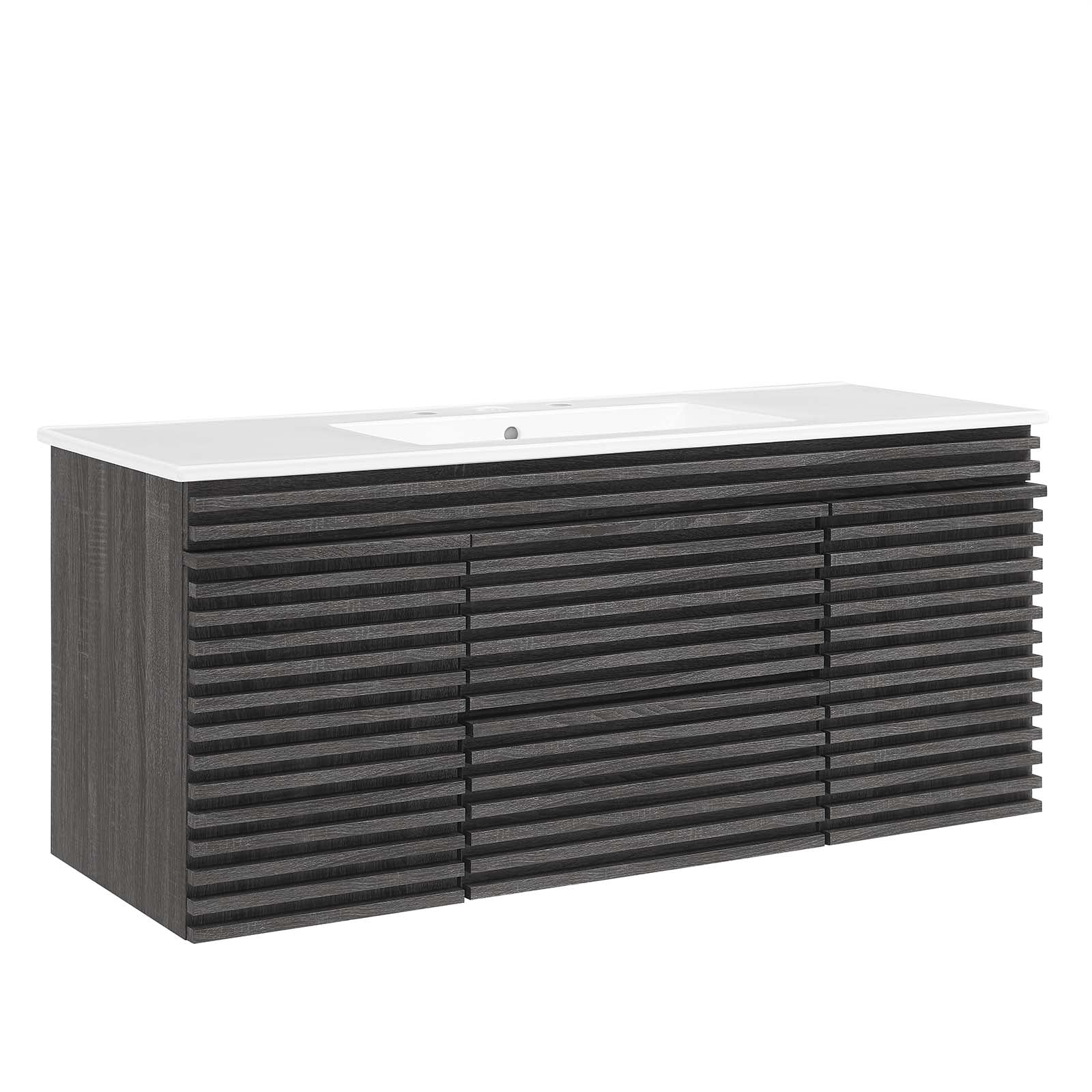 Render 48" Wall-Mount Bathroom Vanity By Modway - EEI-5801 | Bathroom Accessories | Modishstore - 11