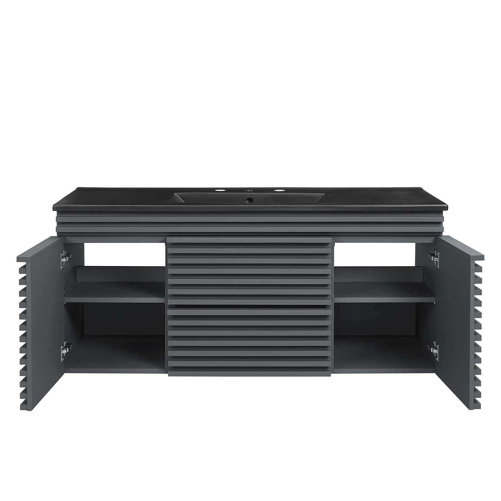 Render 48" Wall-Mount Bathroom Vanity By Modway - EEI-5801 | Bathroom Accessories | Modishstore - 27