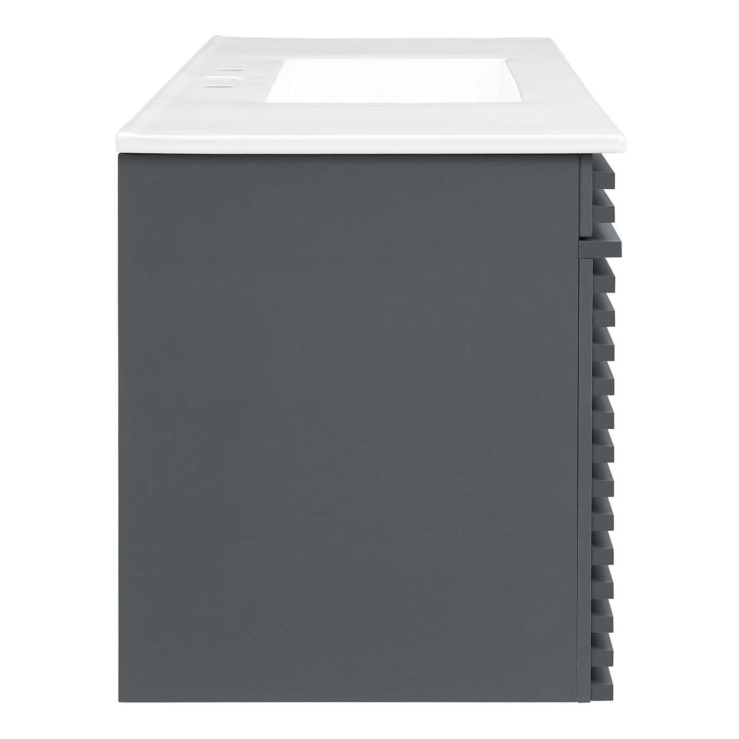 Render 48" Wall-Mount Bathroom Vanity By Modway - EEI-5801 | Bathroom Accessories | Modishstore - 34