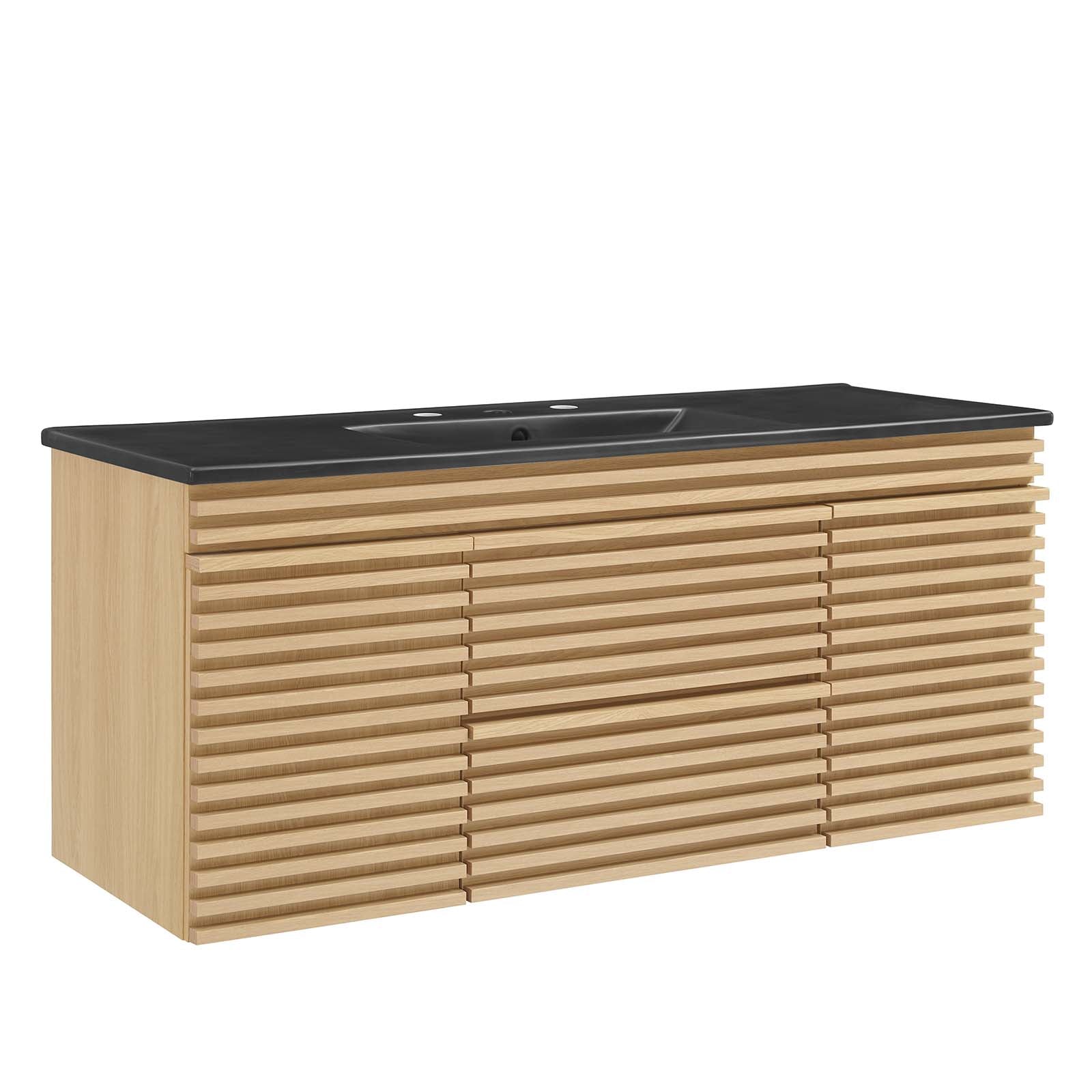 Render 48" Wall-Mount Bathroom Vanity By Modway - EEI-5801 | Bathroom Accessories | Modishstore - 41
