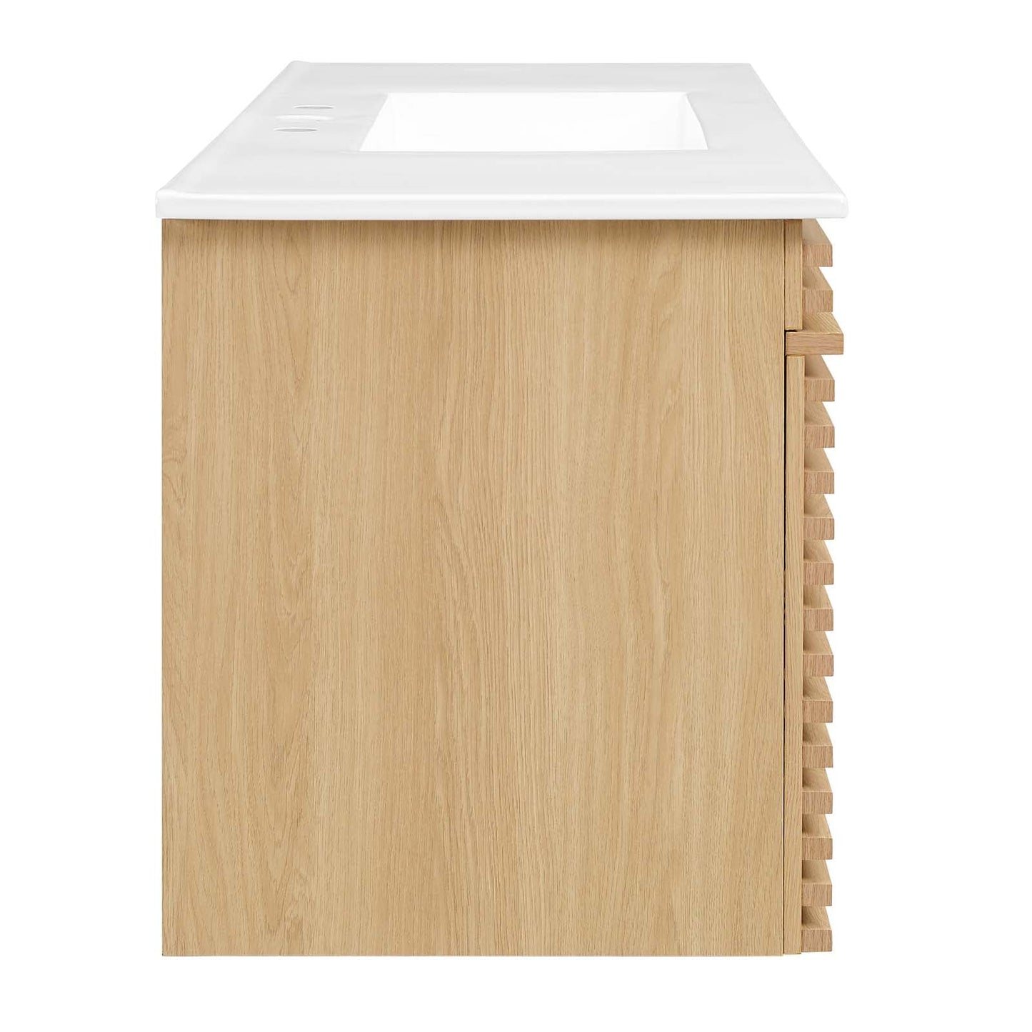 Render 48" Wall-Mount Bathroom Vanity By Modway - EEI-5801 | Bathroom Accessories | Modishstore - 54