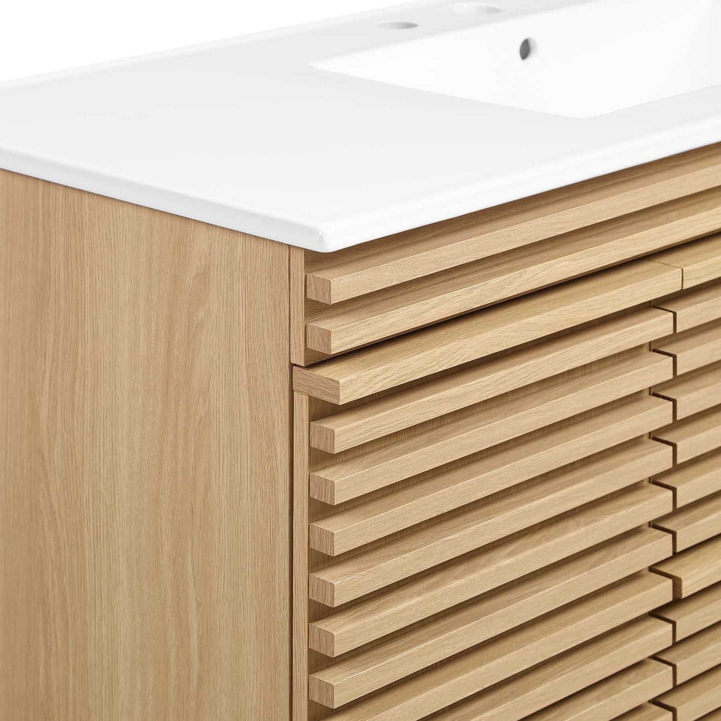 Render 48" Wall-Mount Bathroom Vanity By Modway - EEI-5801 | Bathroom Accessories | Modishstore - 60