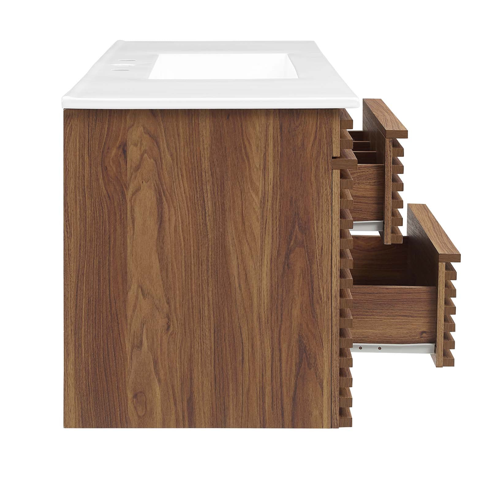 Render 48" Wall-Mount Bathroom Vanity By Modway - EEI-5801 | Bathroom Accessories | Modishstore - 75