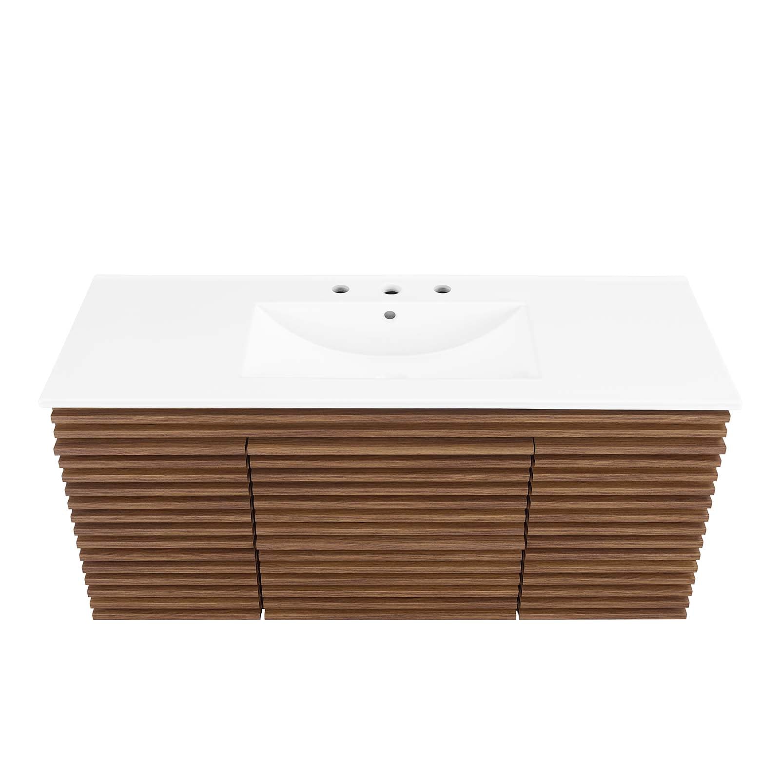 Render 48" Wall-Mount Bathroom Vanity By Modway - EEI-5801 | Bathroom Accessories | Modishstore - 78