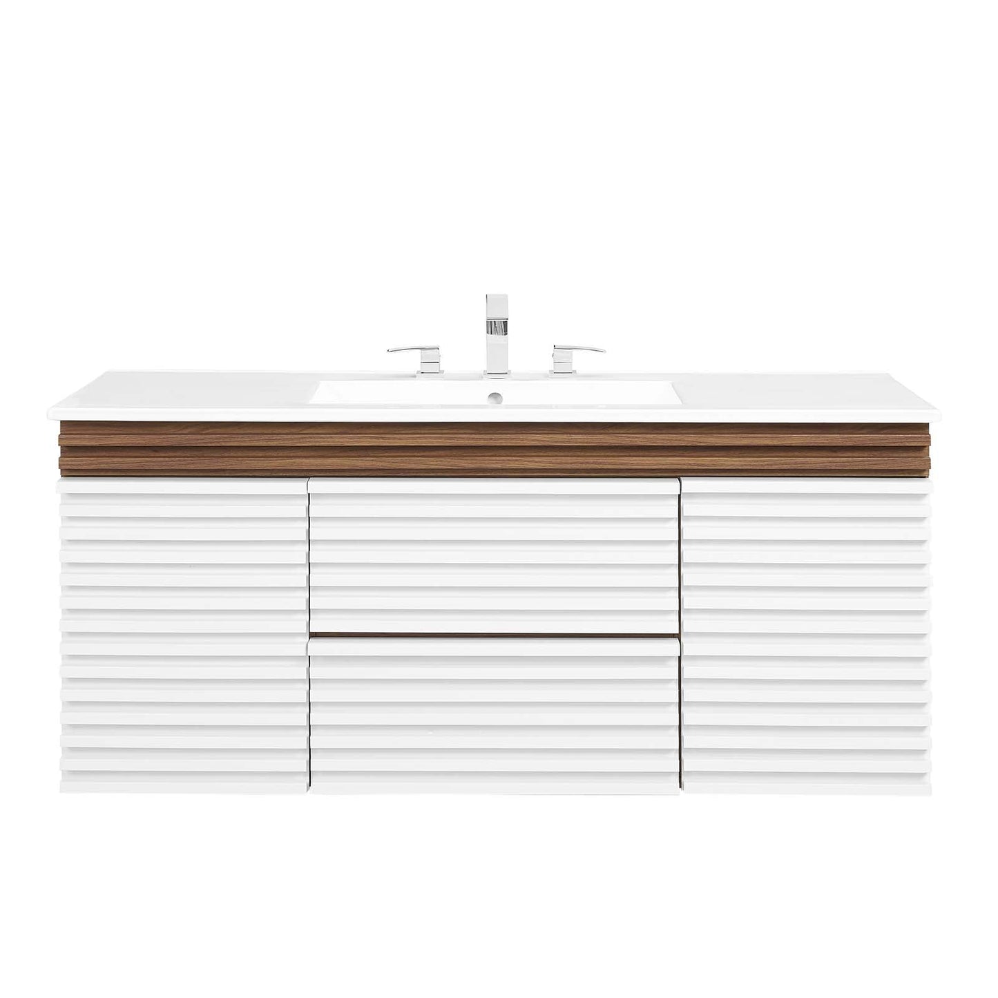 Render 48" Wall-Mount Bathroom Vanity By Modway - EEI-5801 | Bathroom Accessories | Modishstore - 106