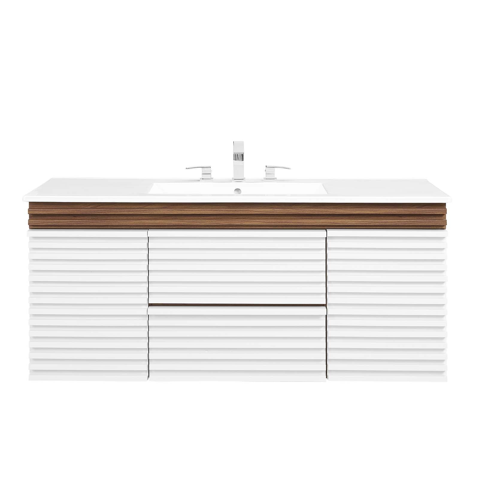 Render 48" Wall-Mount Bathroom Vanity By Modway - EEI-5801 | Bathroom Accessories | Modishstore - 106